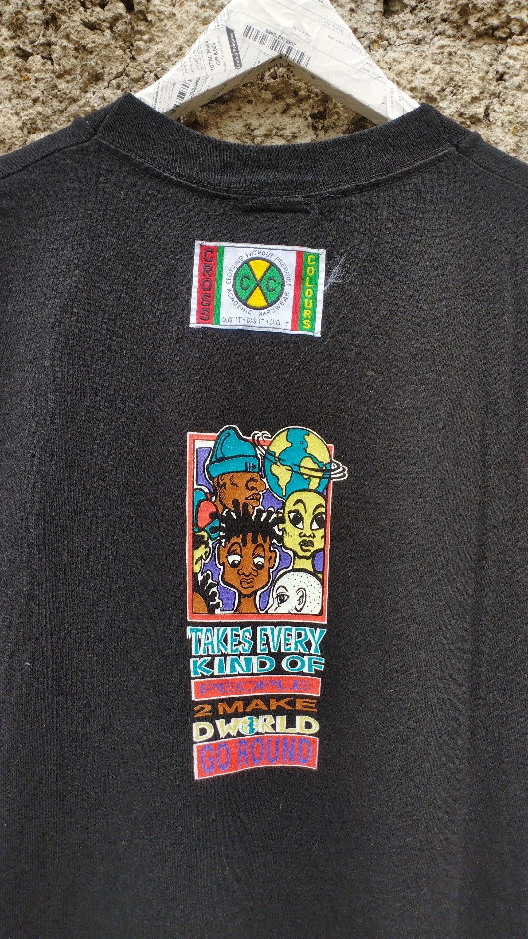 Vintage Vintage Cross Colours "Take every kind of people" Size US XXL / EU 58 / 5 - 3 Thumbnail
