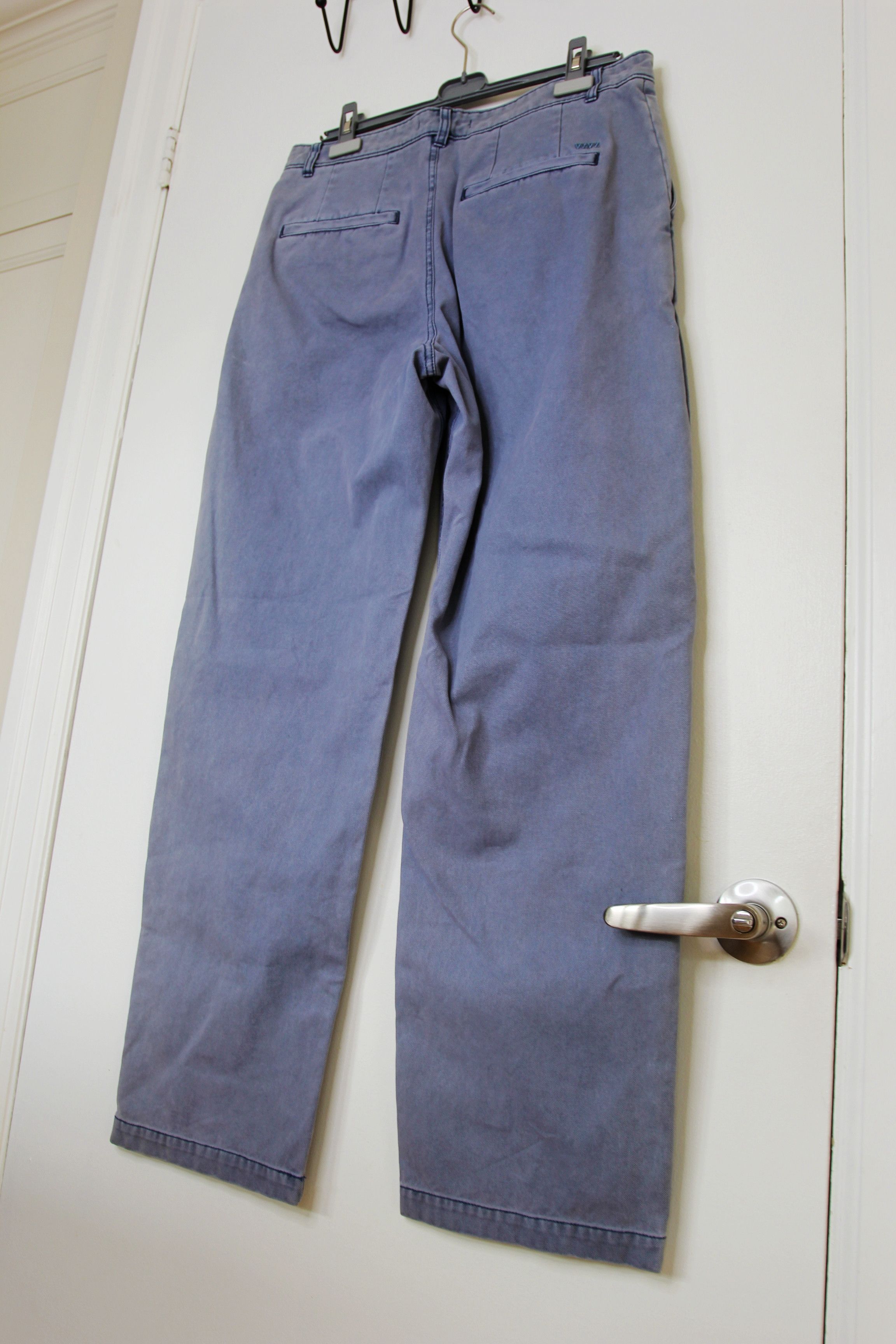 Wood Wood BNWT SS25 WOOD WOOD MUTED CANVAS LOOSE FIT PANTS 50 Size US 34 / EU 50 - 7 Thumbnail