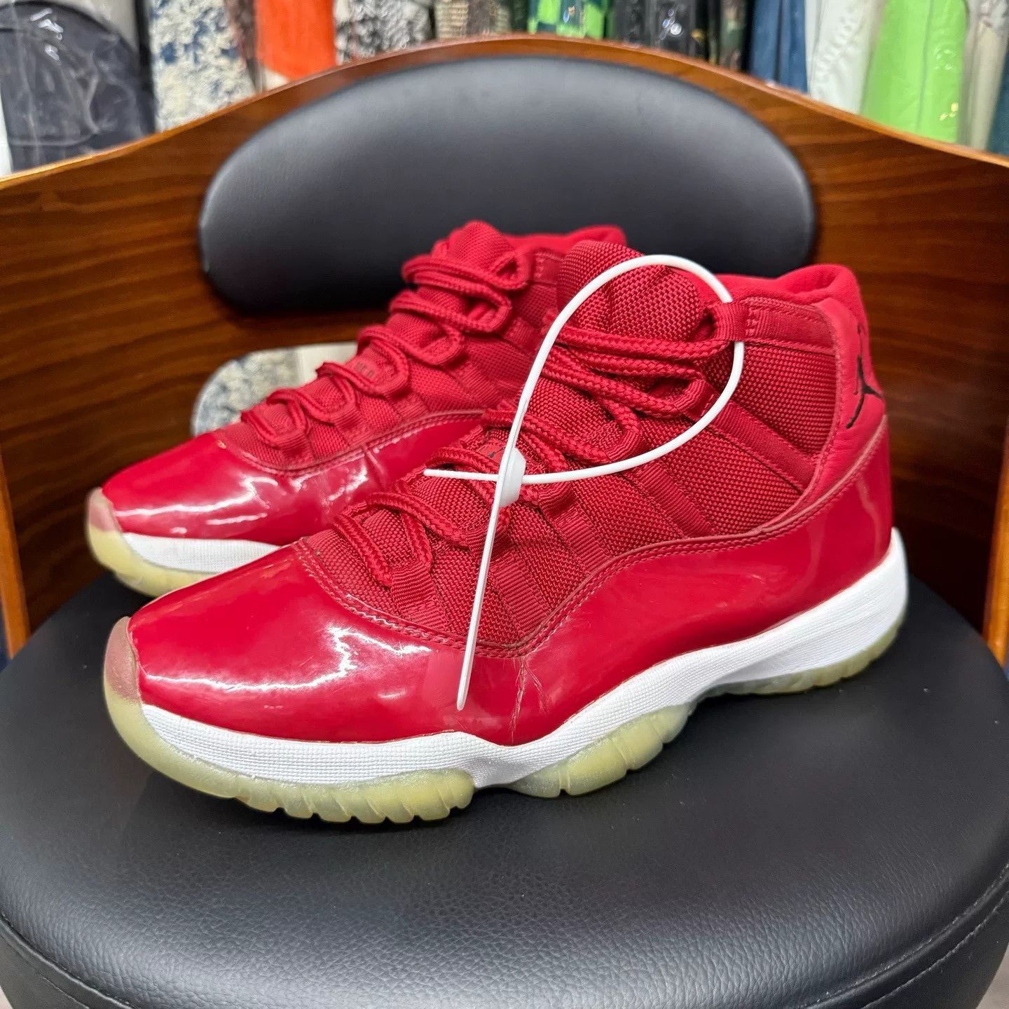 Nike Nike AJ11 Red Lowtop Sneakers 41 Men Size US 8.5 / EU 41-42 - 1 Thumbnail