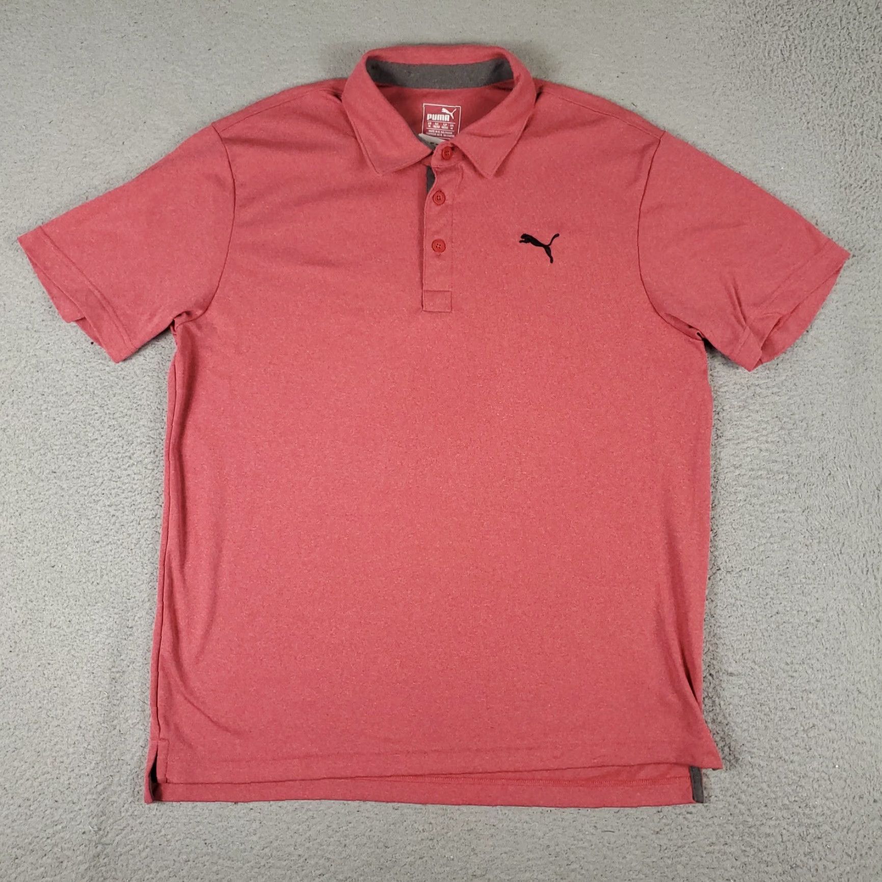 Puma PUMA Polo Shirt Mens Size Medium Red Golf Casual Short Sleeve (PUMA) Polo Shirt Mens Size Medium Red Golf Casual Short Sleeve Size US M / EU 48-50 / 2 - 2 Thumbnail