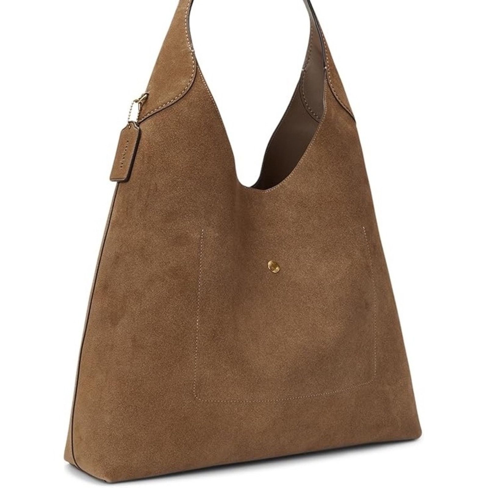 Coach NWT Coach Brooklyn Hobo Shoulder Bag 39 Suede Leather CW636 Size ONE SIZE - 7 Thumbnail