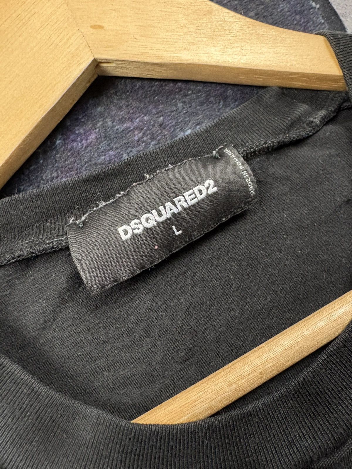 Dsquared2 DSQUARED2 Hype Big Logo Tshirt Streetwear Luxury Rare Logo Size US L / EU 52-54 / 3 - 7 Thumbnail