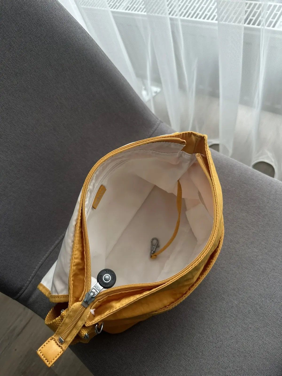 Vintage Vintage Kipling Yellow Bag Y2K Backpack Size ONE SIZE - 12 Thumbnail