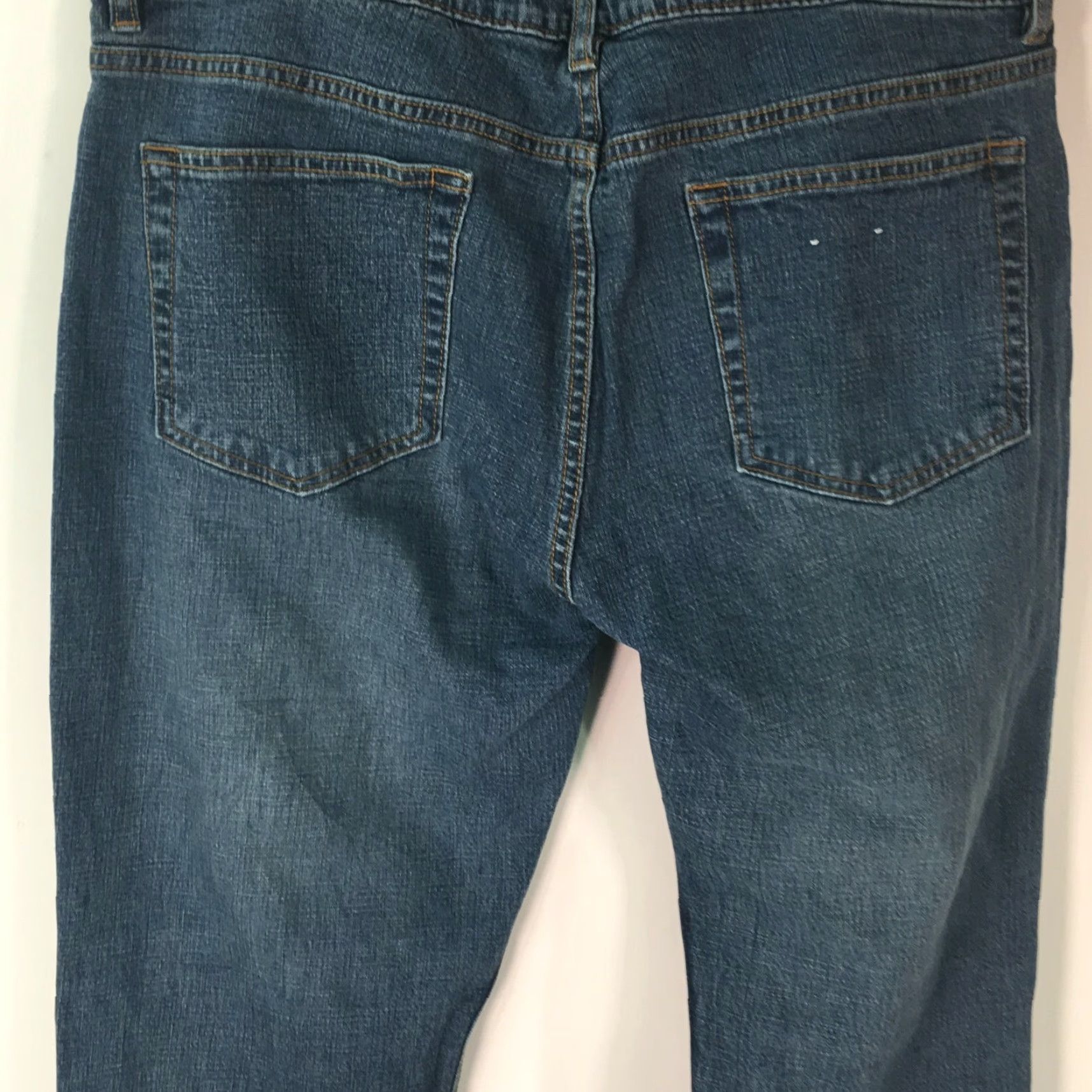 Old Navy Old Navy Womens Stretch Low Waist Mid Rise Casual Blue Denim Jeans Size 16 Short Size 38" / US 16 / IT 52 - 4 Thumbnail