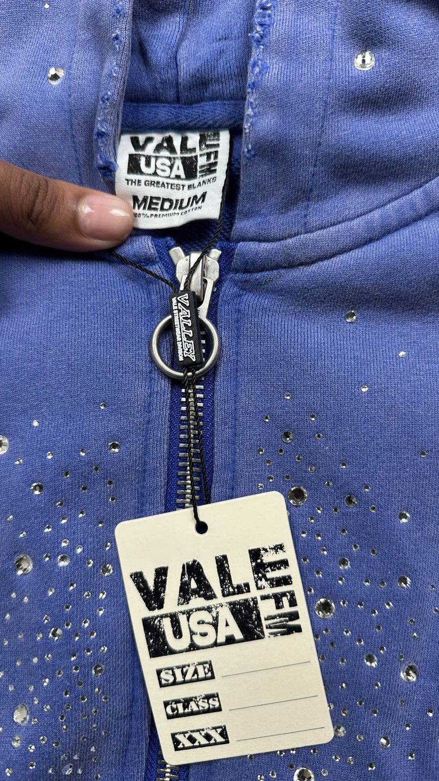 Vale Vale Forever Sea Cluster Zip Up - MEDIUM Size US M / EU 48-50 / 2 - 2 Thumbnail