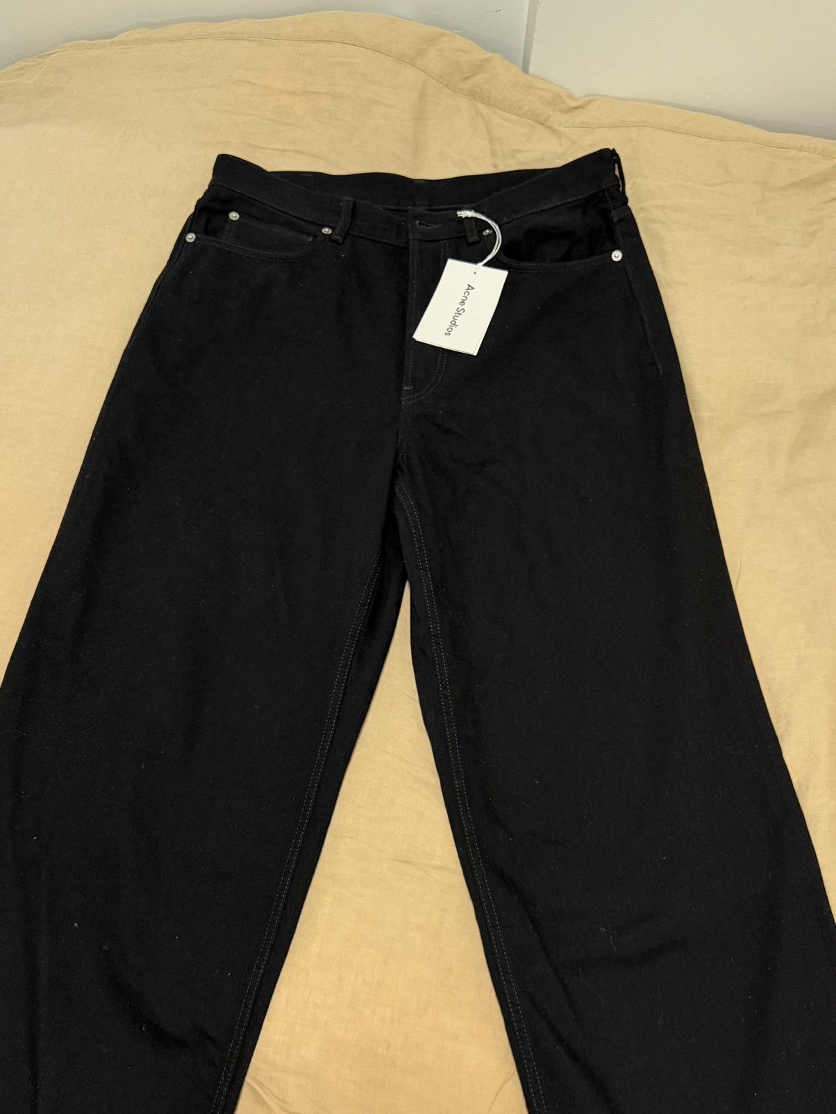 Acne Studios Acne Studios 1981 U Black/Black Denim Size US 34 / EU 50 - 1 Thumbnail