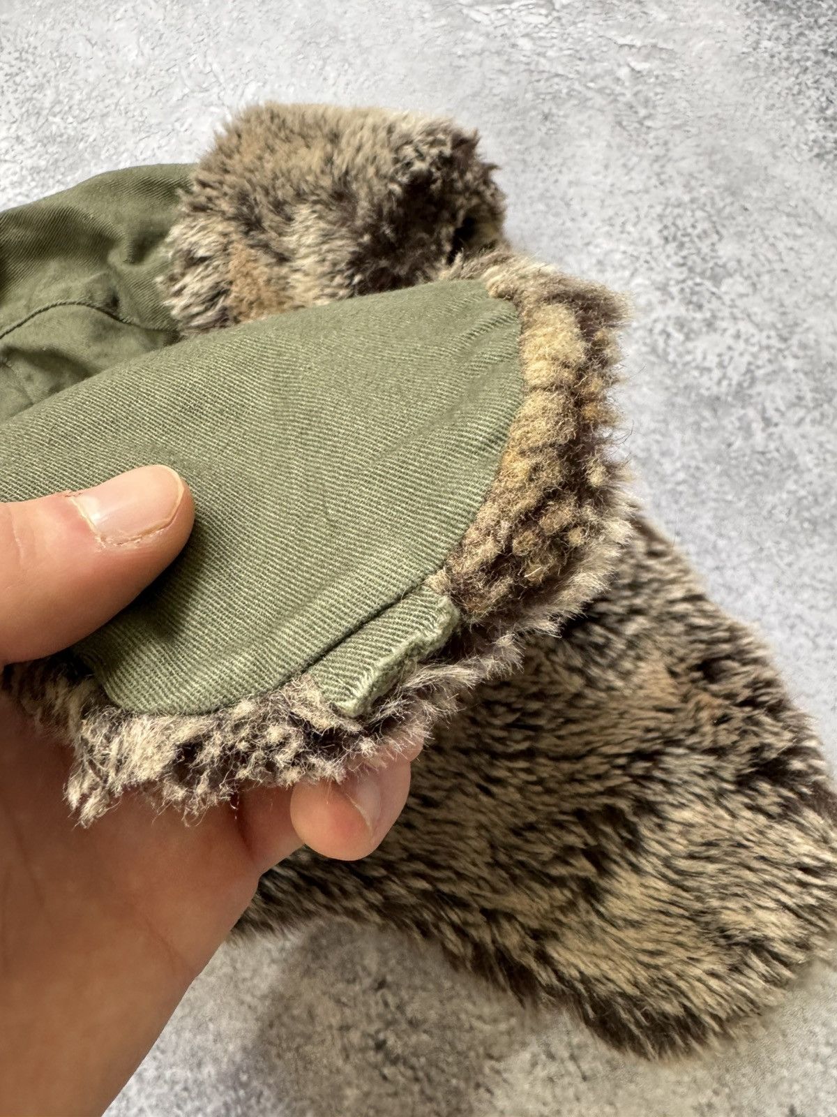 Tyler The Creator × Vintage Ushanka Hat Green Y2K Size ONE SIZE - 4 Thumbnail