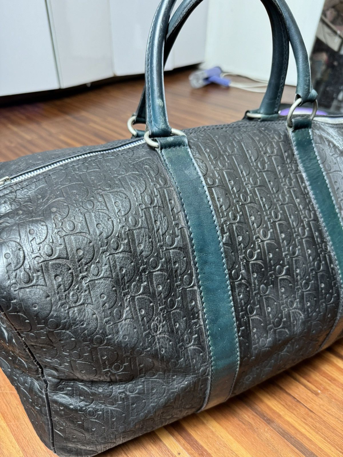 Dior Dior | Duffle Bag 45 | Monogram Embossed Logo Size ONE SIZE - 6 Thumbnail