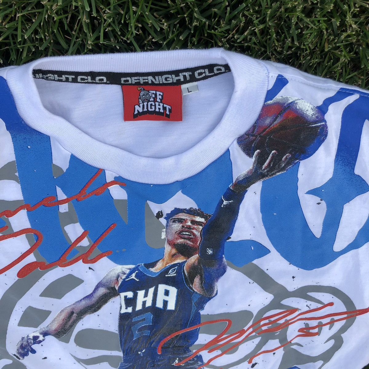 Umbro Lamelo ball #2 basketball graphic tee shirt Size US L / EU 52-54 / 3 - 4 Thumbnail