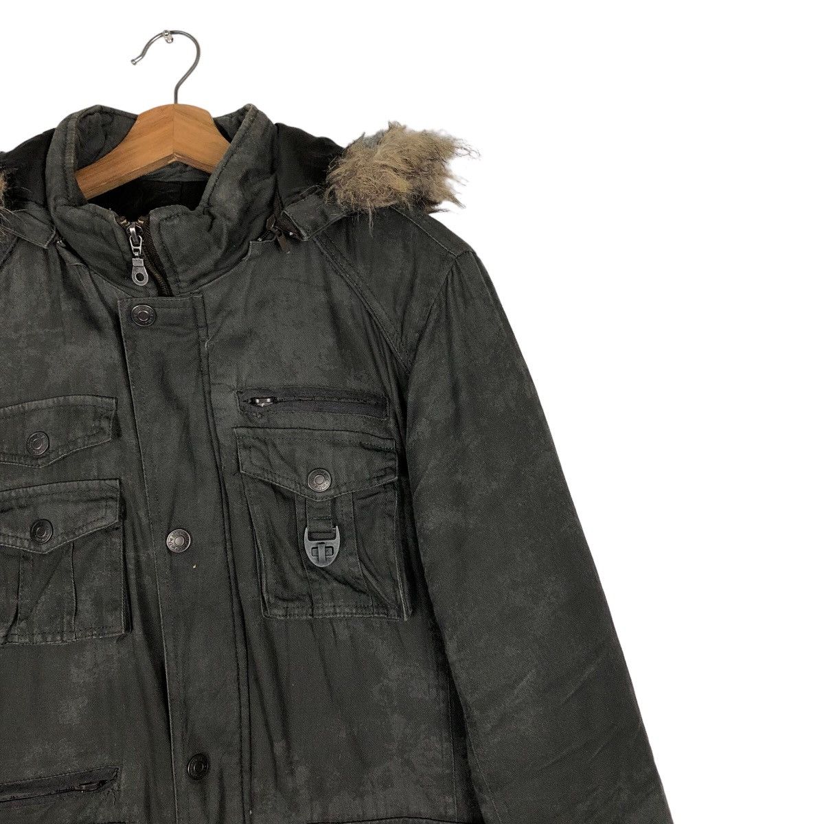 Hysteric Glamour Vintage Parka Jacket In The Attic Mink Fur Hoodie PunkStyle Size US L / EU 52-54 / 3 - 6 Thumbnail