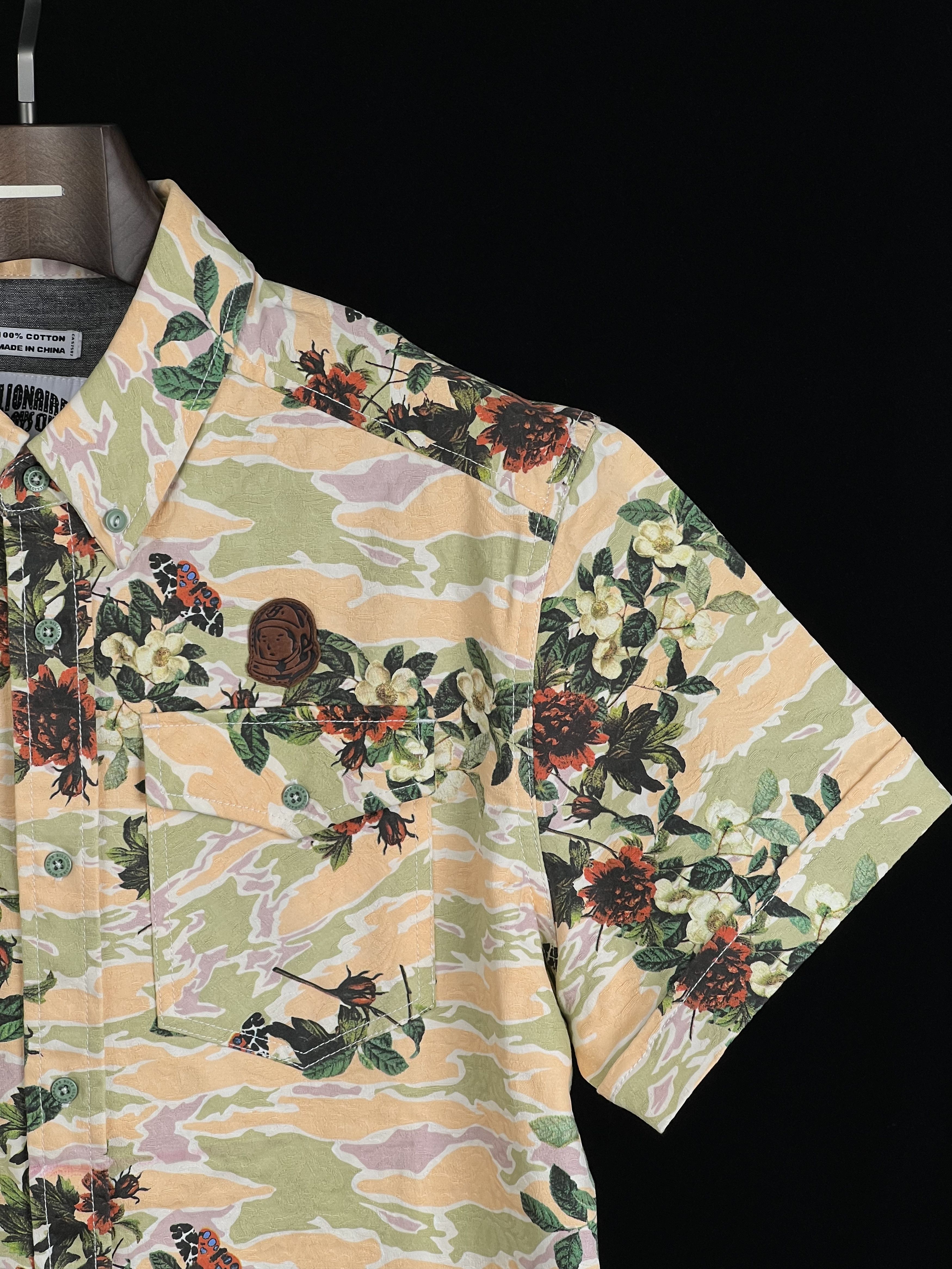 Billionaire Boys Club UNWORN* Garden Woven SS Shirt Size US L / EU 52-54 / 3 - 4 Thumbnail