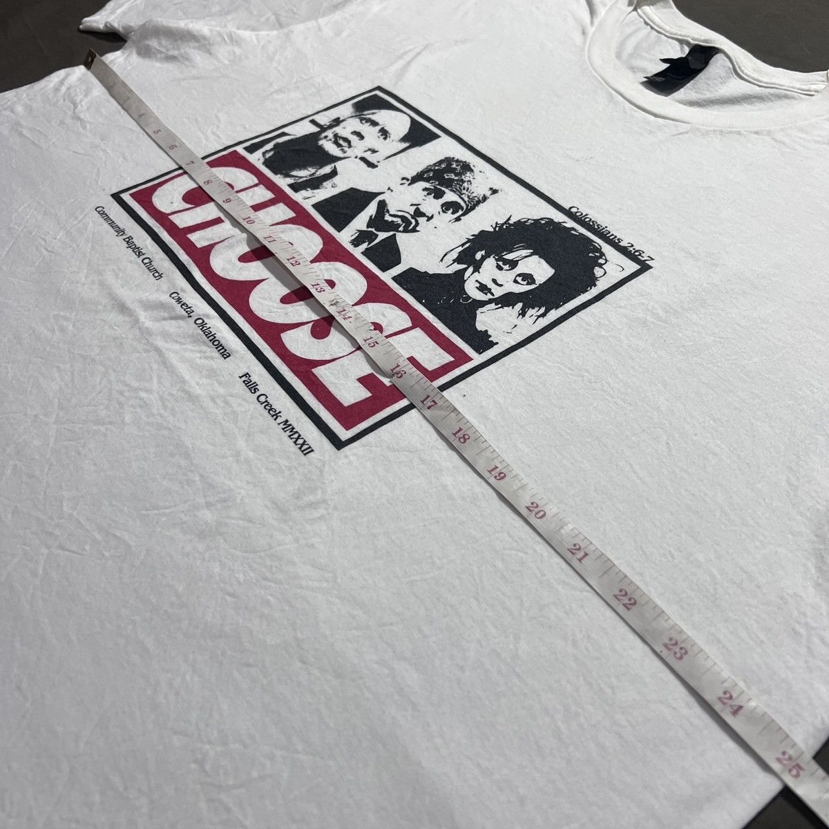 Other CHOOSE Jesus God Bible Holy Promo Tee Tee 2XL Size US XXL / EU 58 / 5 - 10 Thumbnail