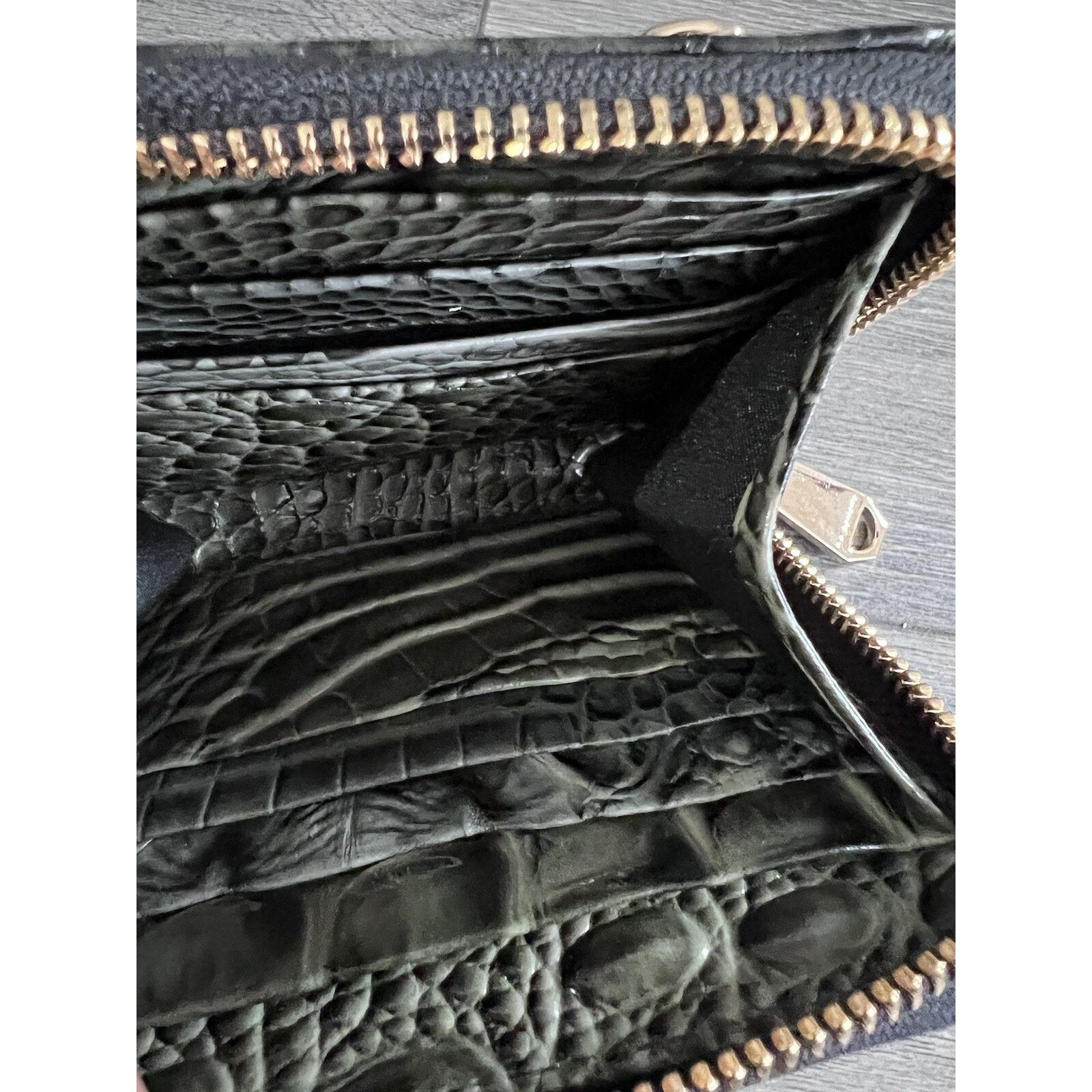 BRAHMIN Brahmin Mini Suri Leather Wallet in Serpentine Melbo B000516 Size ONE SIZE - 5 Thumbnail
