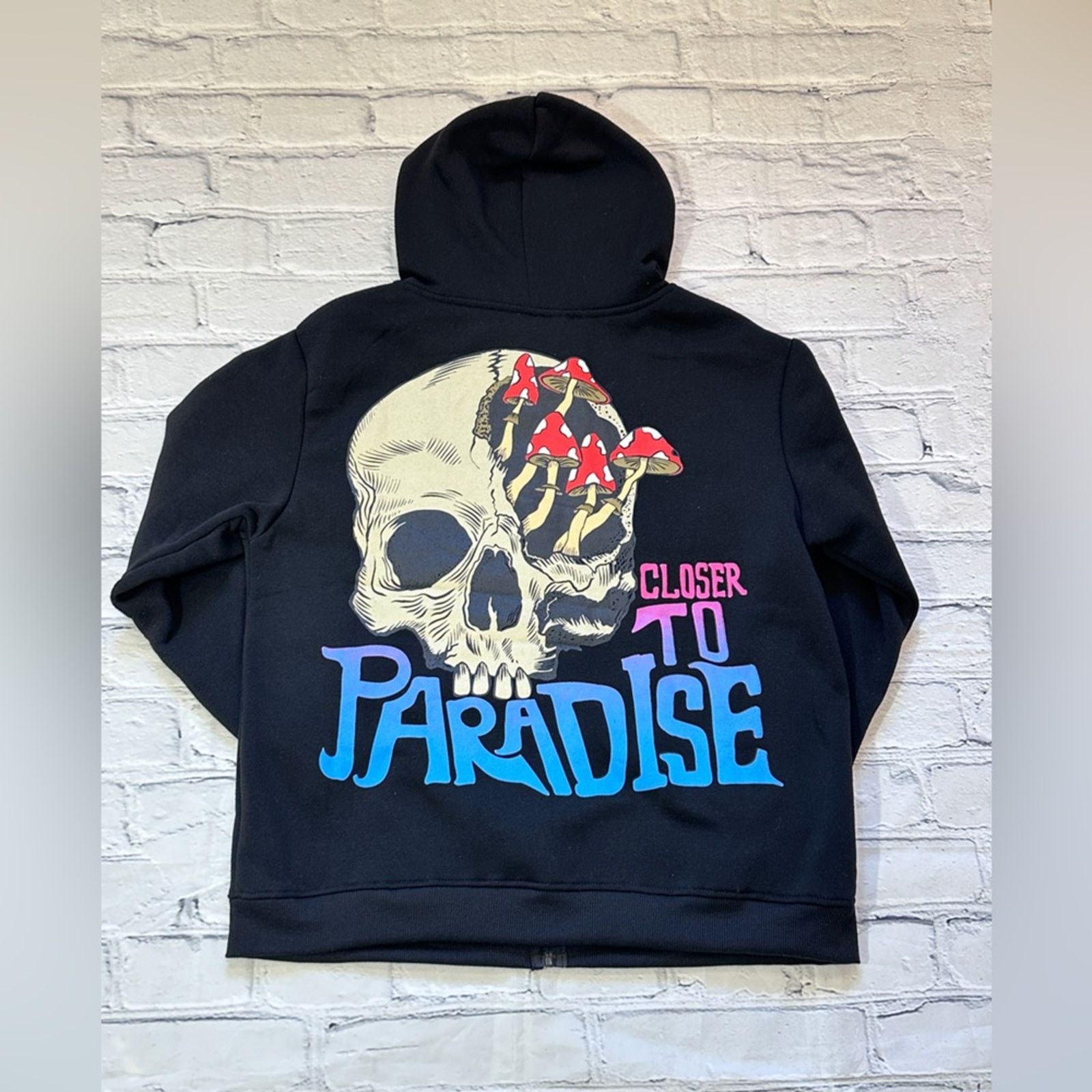 Other NWOT RGSTR Closer To Paradise Full Zip Hoodie Jacket -Black Size US S / EU 44-46 / 1 - 3 Thumbnail