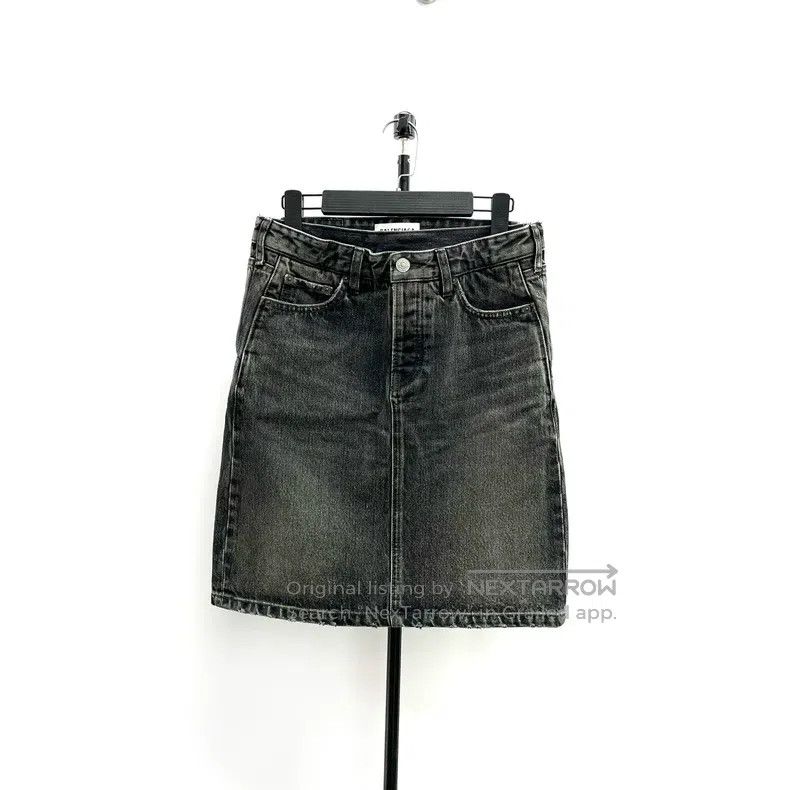 Other Balenciaga Distressed gray skirt Size 35" - 1 Thumbnail