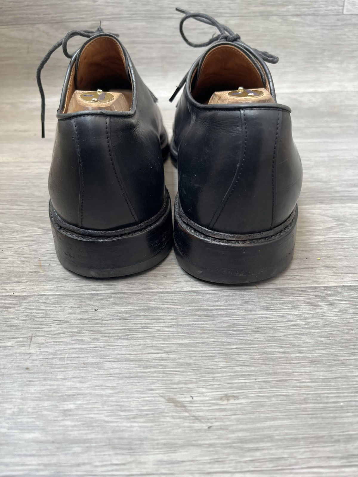 Carmina Carmina plain toe blucher oxford leather shoes sz 42 Size US 9 / EU 42 - 8 Thumbnail