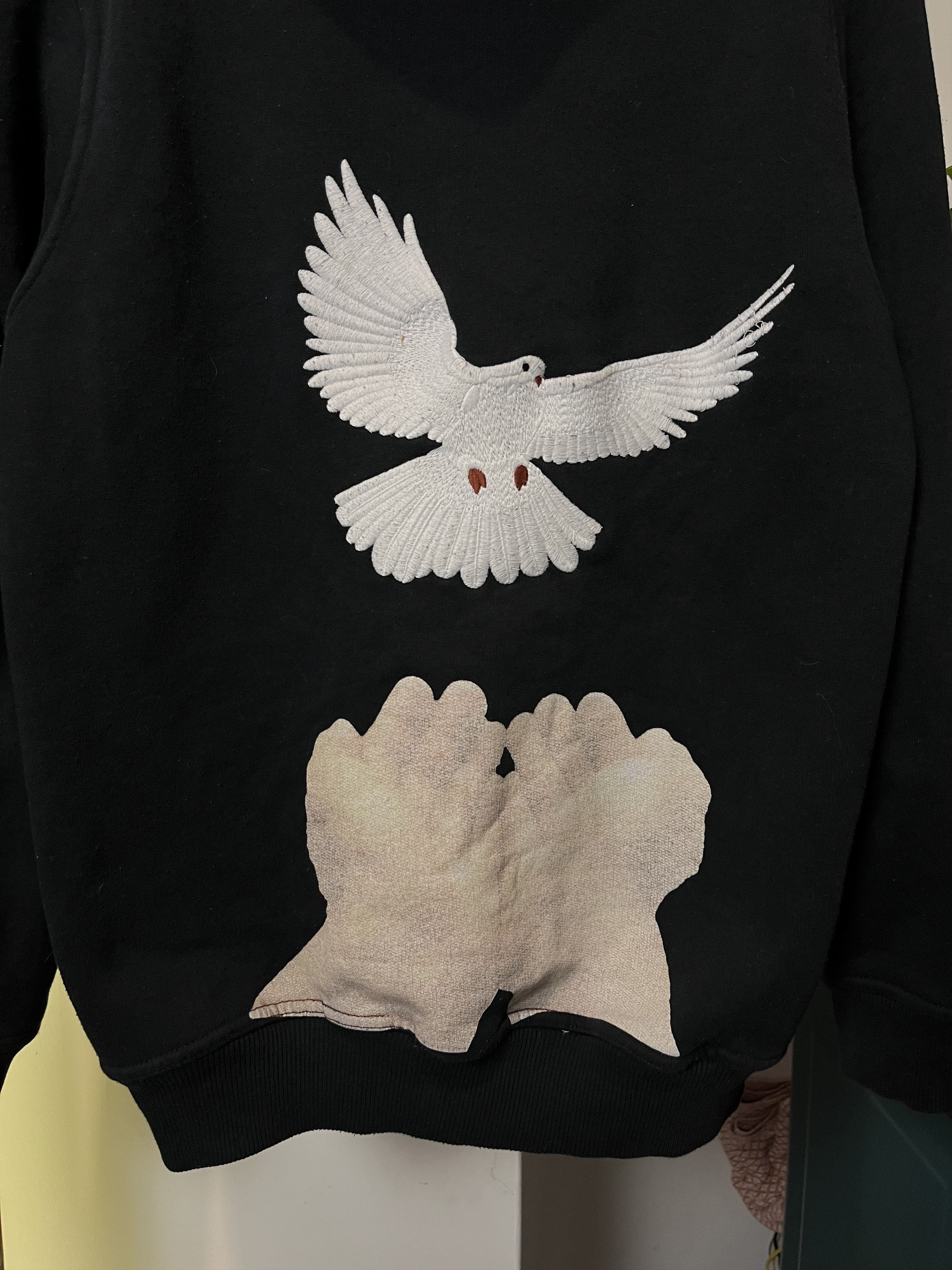 Fucking Awesome × Vintage y2k Non Sens Bird Hands YZY Style Embroidered Hoodie Size US S / EU 44-46 / 1 - 3 Thumbnail