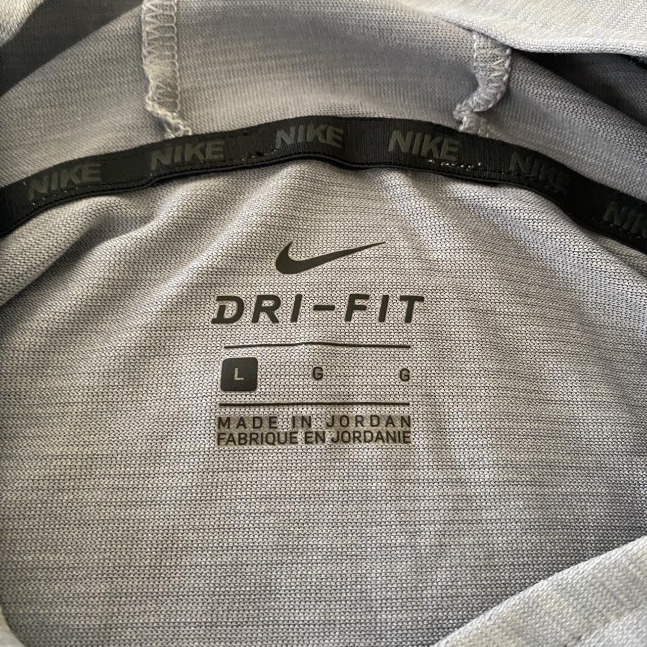 Nike Grey Nike Dry fit hoodie Size US L / EU 52-54 / 3 - 3 Thumbnail