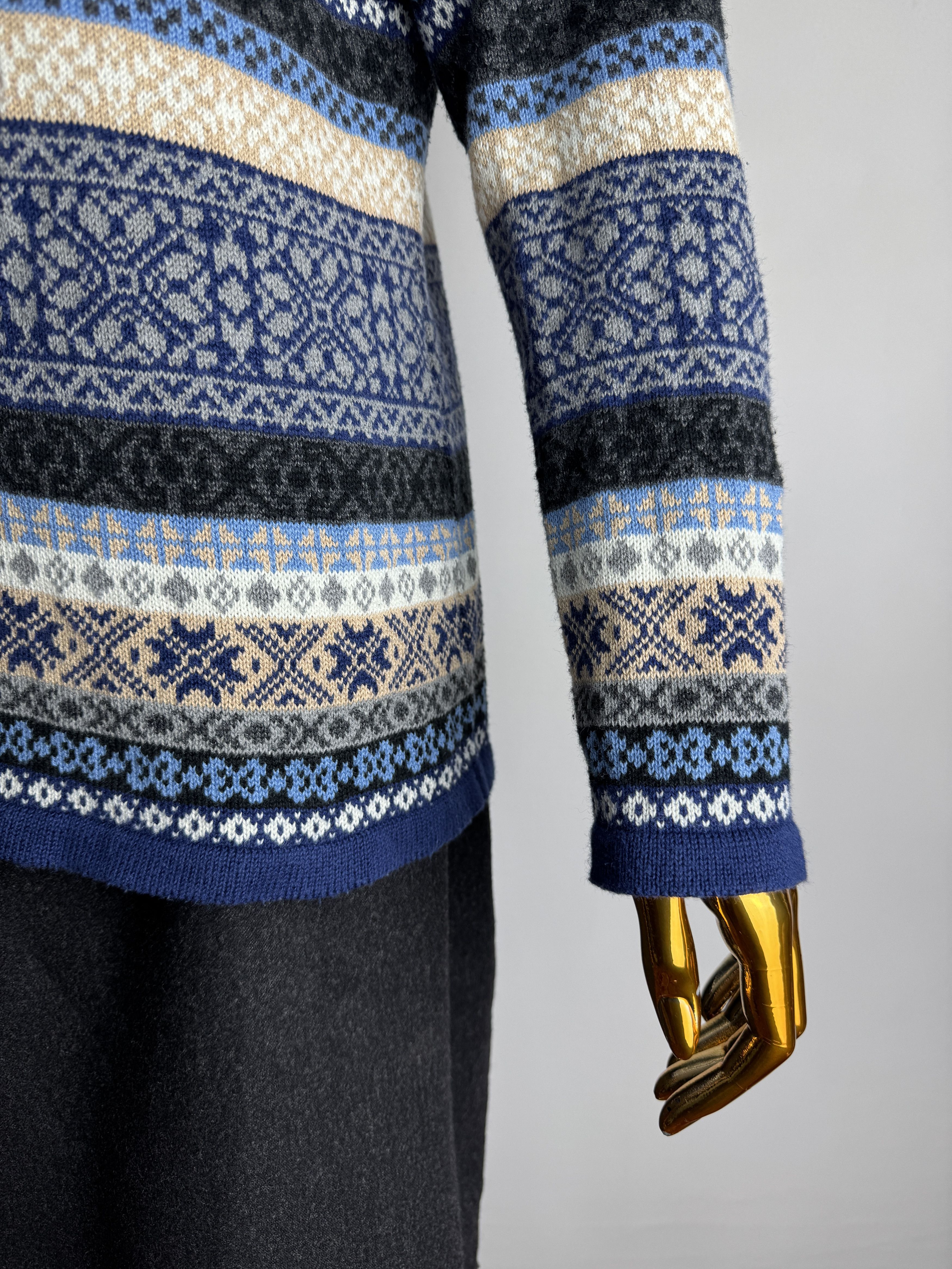 Other SKOVHUUS women’s Nordic pattern cardigan Size L / US 10 / IT 46 - 7 Thumbnail