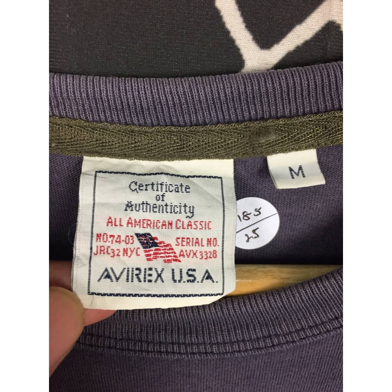 Avirex Vtg Sunfaded Avirex U.S.A United State Navy Tee Size US M / EU 48-50 / 2 - 7 Thumbnail
