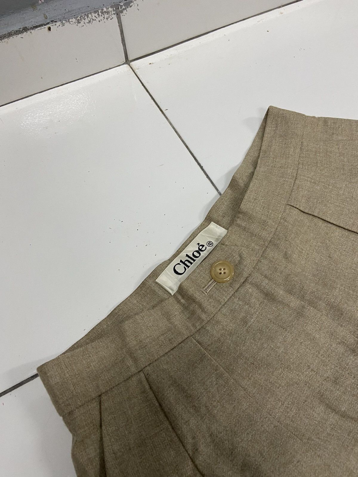 Chloe VINTAGE CHLOE WOMEN TROUSERS PANTS Size 26" / US 2 / IT 38 - 7 Thumbnail