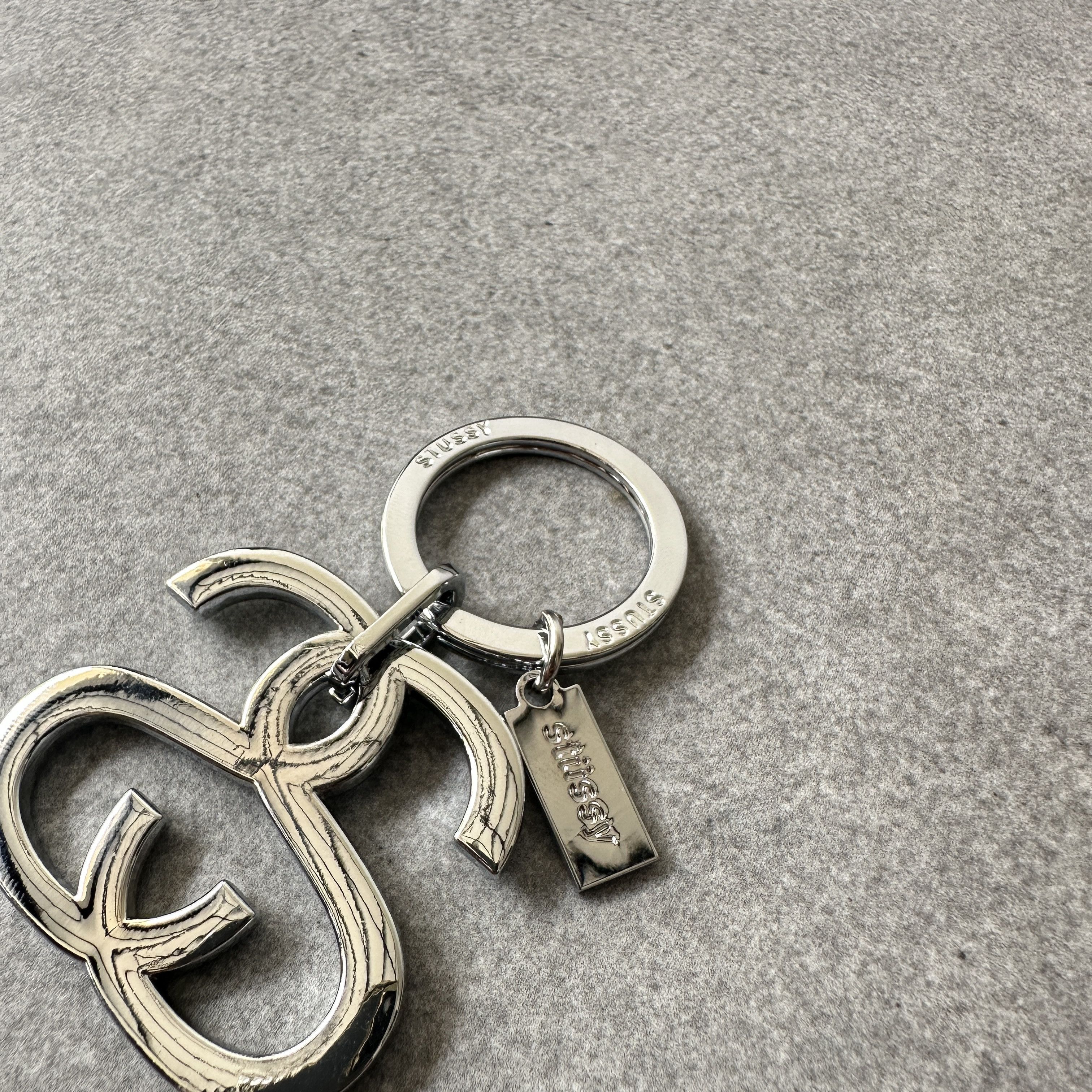 Stussy Stussy SS link Keychain | Grailed