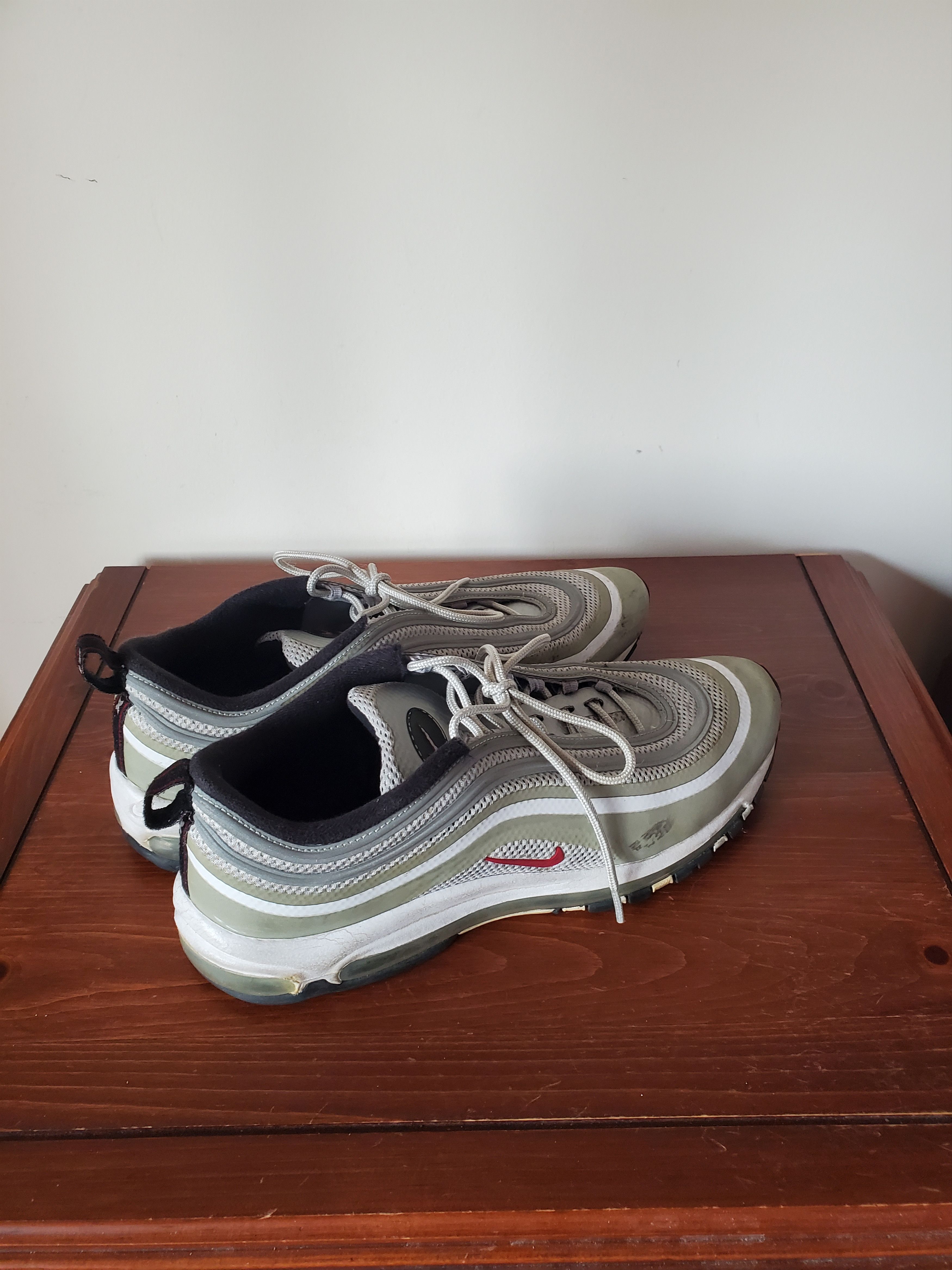 Nike 2012 Air Max 97 "Silver Bullet" Size US 12 / EU 45 - 7 Thumbnail