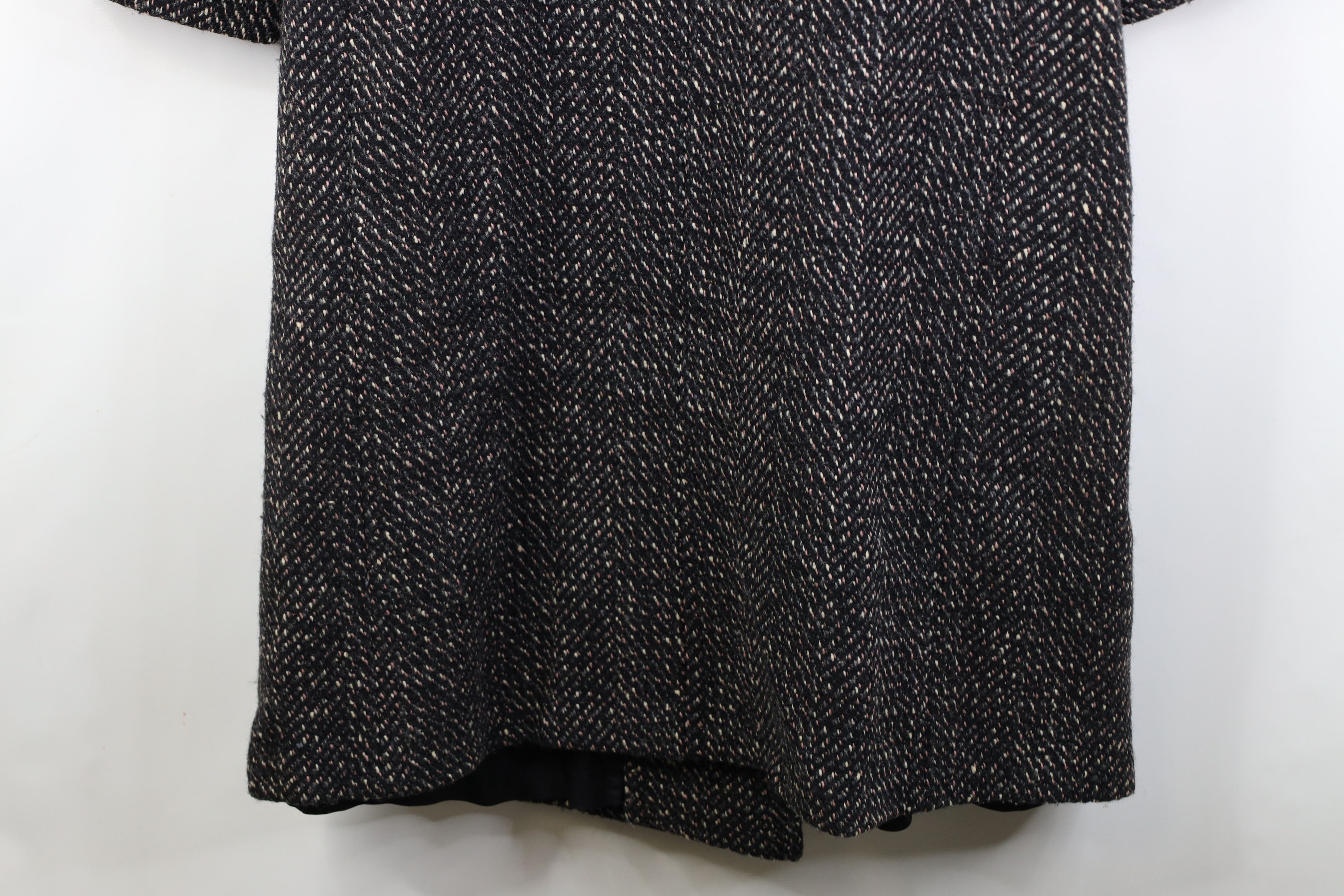 Vintage Vintage 70s Streetwear Tweed Herringbone Jacket Coat USA Size XL / US 12-14 / IT 48-50 - 15 Thumbnail