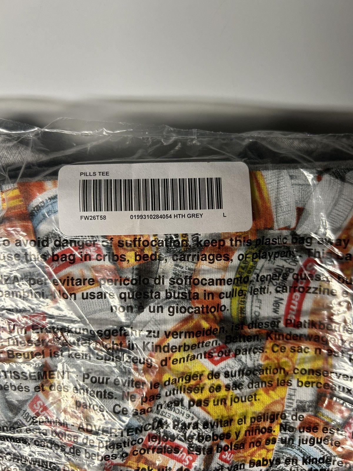 Supreme Supreme Pills Tee Size US L / EU 52-54 / 3 - 4 Thumbnail