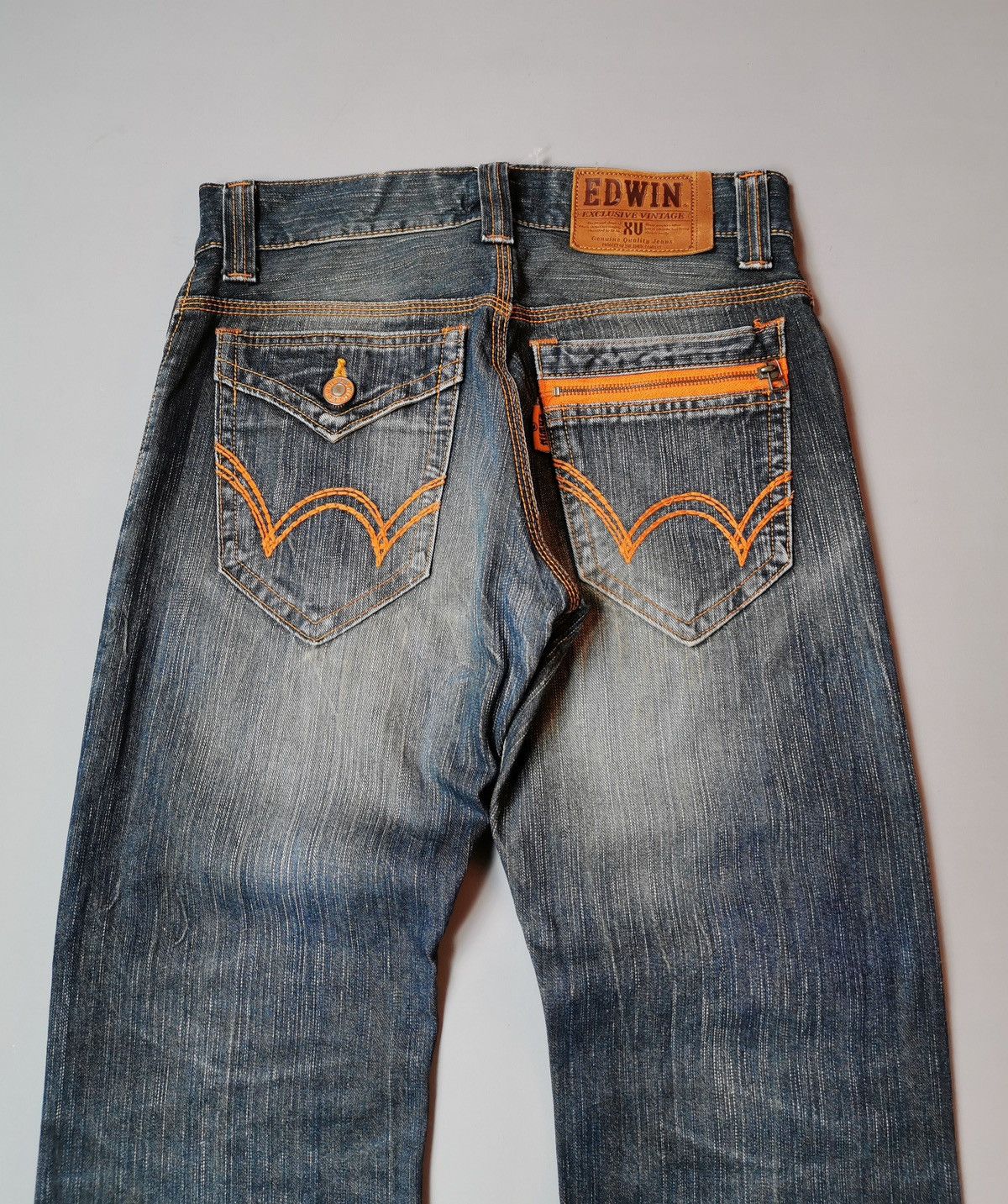 Edwin × Vintage Edwin 403XV Jeans (LG52) Size US 30 / EU 46 - 4 Thumbnail