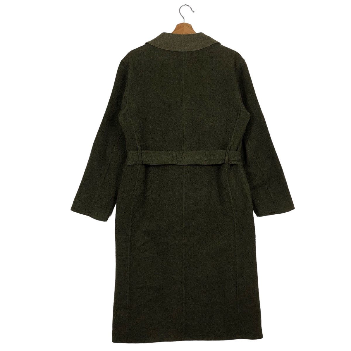 JW Anderson 🔥Double Breast Long Fly Coats Wool Herringbone Japan Made Size US M / EU 48-50 / 2 - 7 Thumbnail
