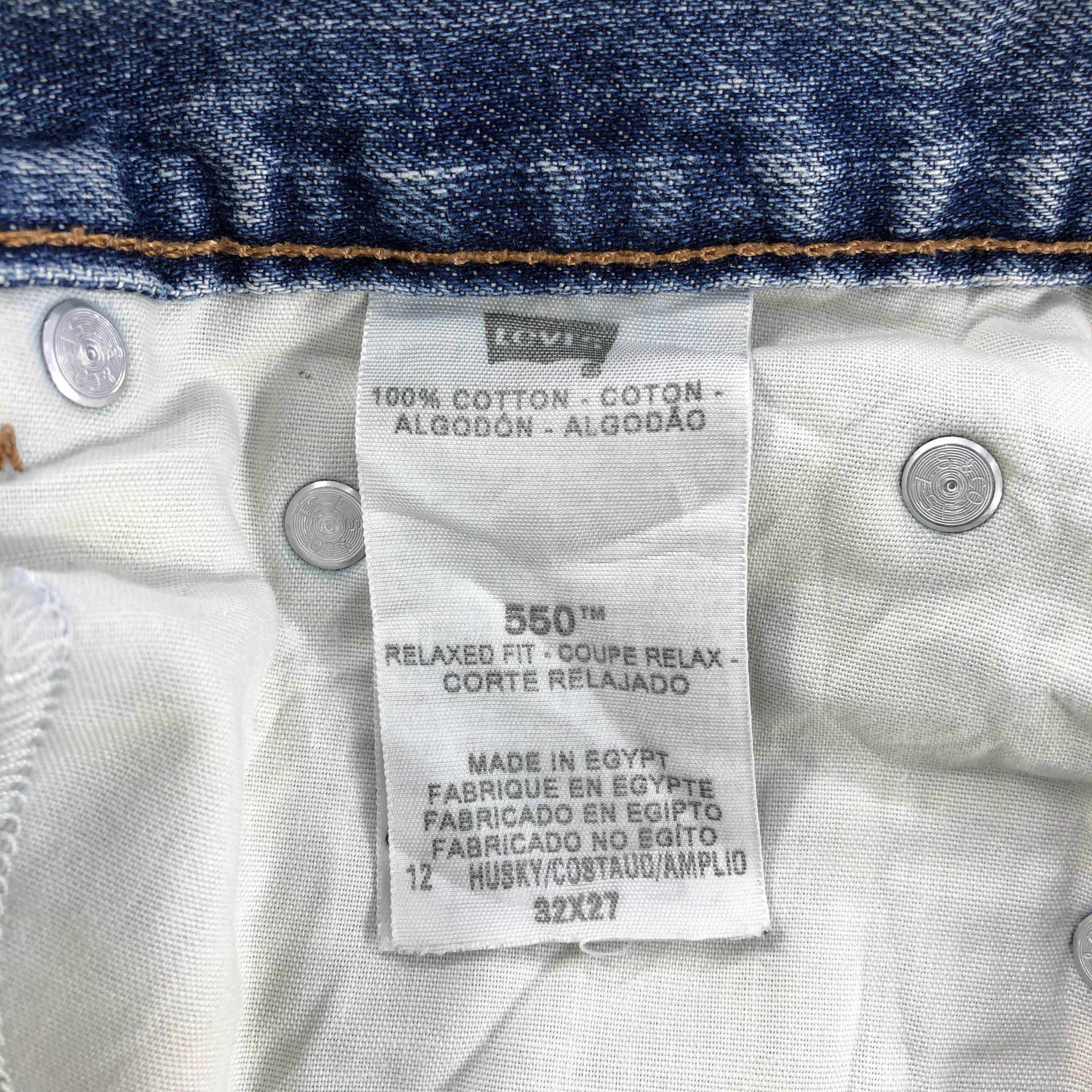 Levi's Vintage Levis 550 Relaxed Denim Jeans-J973 Size US 32 / EU 48 - 10 Thumbnail