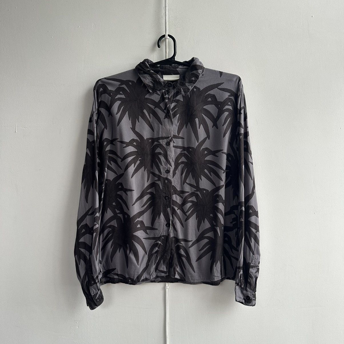 Ganni Ganni floral print viscose shirts Size M / US 6-8 / IT 42-44 - 1 Thumbnail