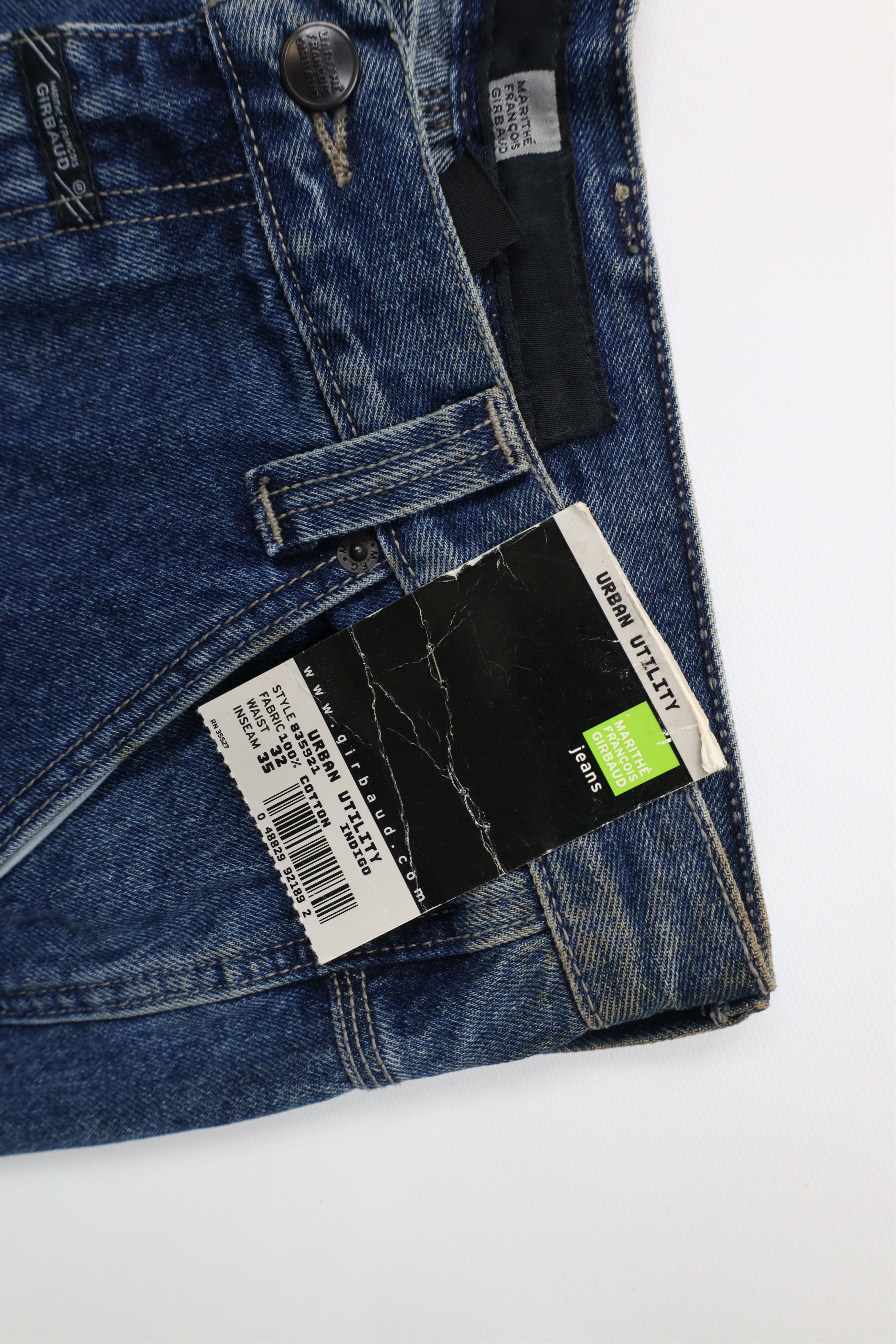 Marithe + Francois Girbaud Deadstock Vintage 90s Marithe Francois Girbaud Wide Jeans Size US 32 / EU 48 - 7 Thumbnail