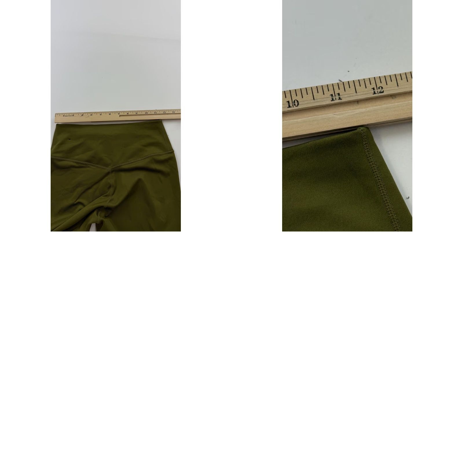 Nike Nike Shorts Womens Small Olive High Rise Compression Dri-Fit Bike Size 28" / US 6 / IT 42 - 8 Thumbnail