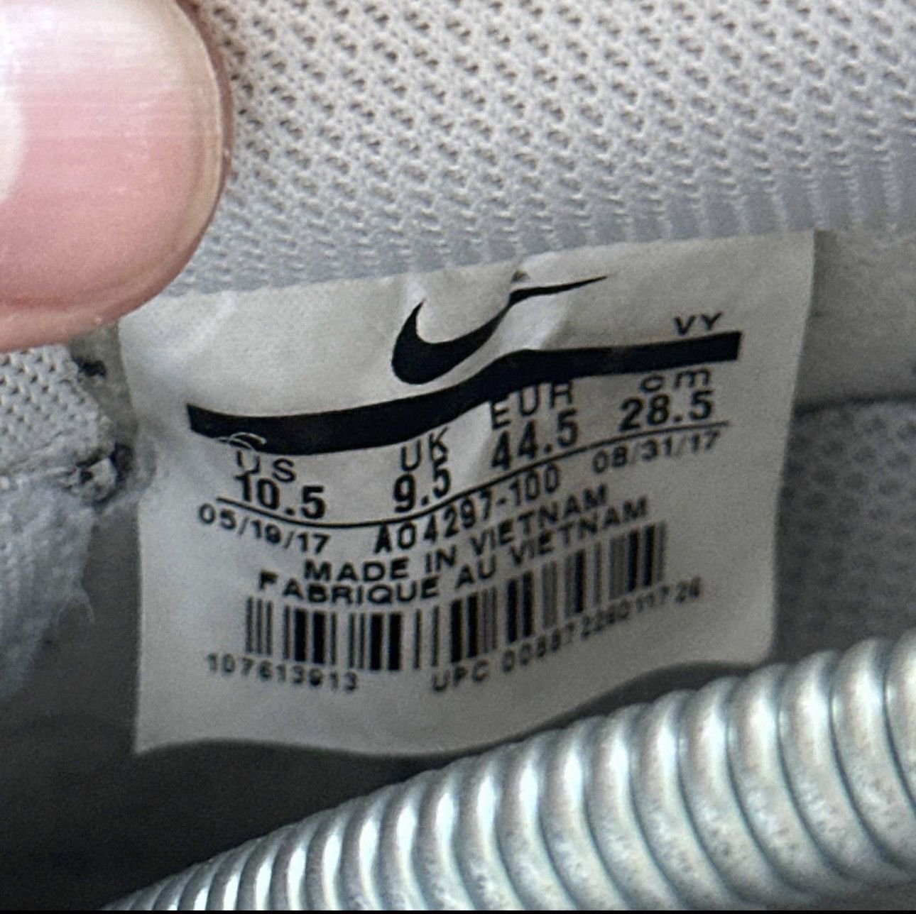 Nike Nike AF1 complex con Off White Size US 10.5 / EU 43-44 - 7 Thumbnail