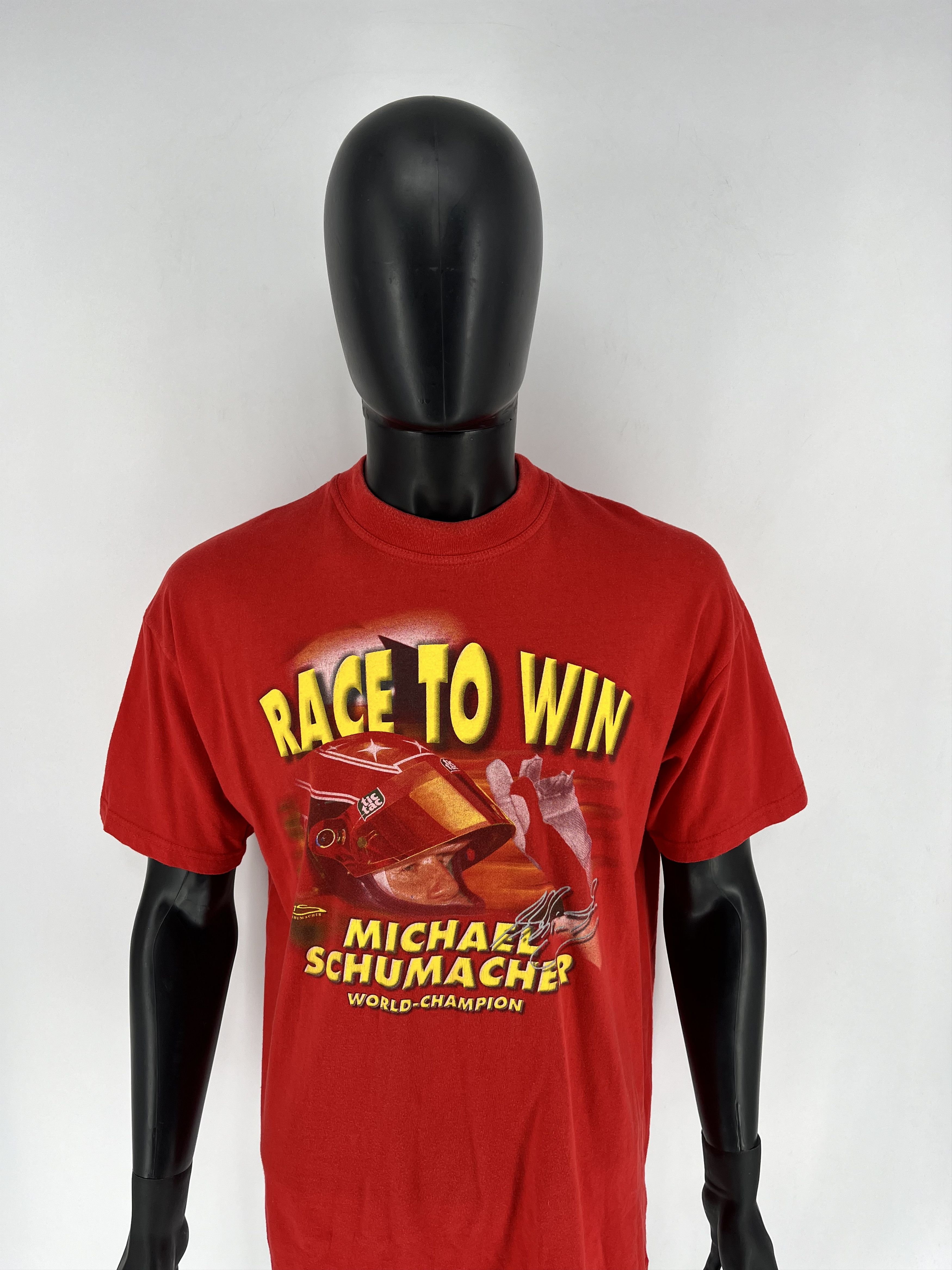 Formula 1 × Vintage Michael Schumacher Race To Win World Champion Shirt Size US M / EU 48-50 / 2 - 5 Thumbnail