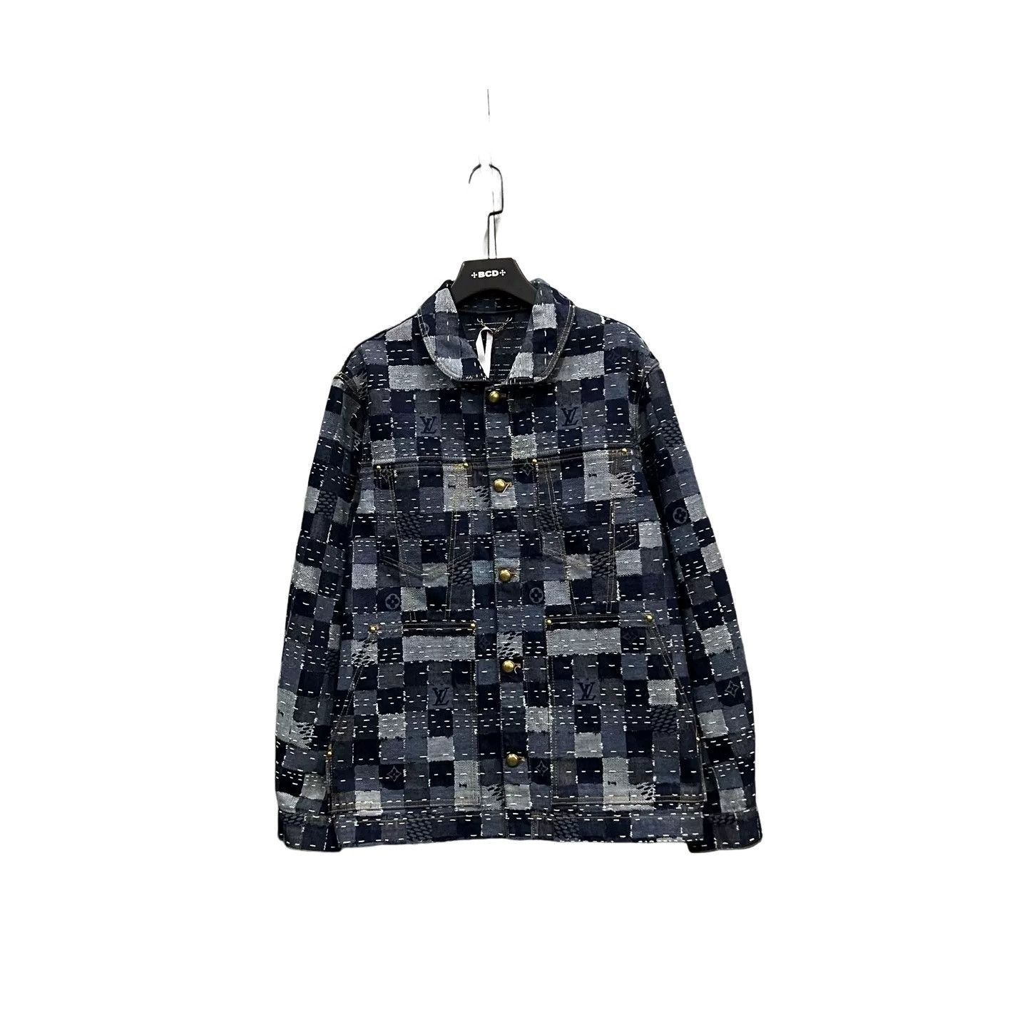 Louis Vuitton Louis Vuitton x Nigo Damier Denim Jacket 50 Size US M / EU 48-50 / 2 - 1 Thumbnail