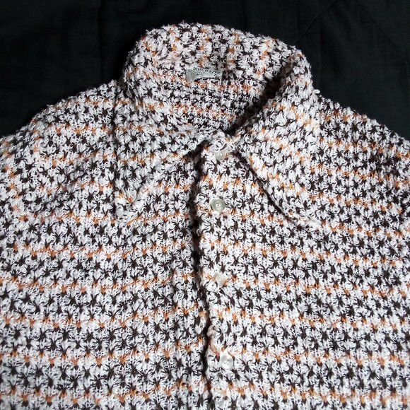 John Weitz Vintage 60s John Weitz Knit Polo Shirt Size US M / EU 48-50 / 2 - 1 Thumbnail