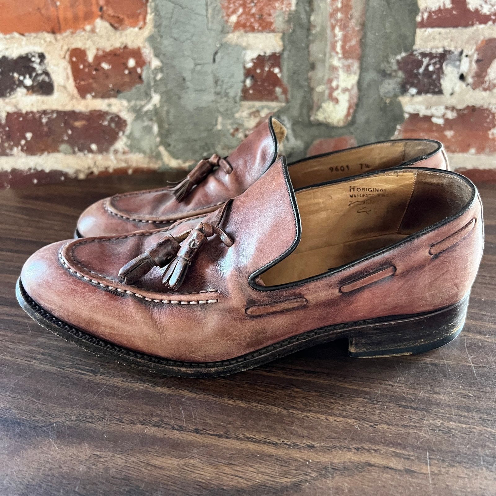 Hickey Hickey Men's Tassel Loafers 7.5 Size US 7.5 / EU 40-41 - 4 Thumbnail