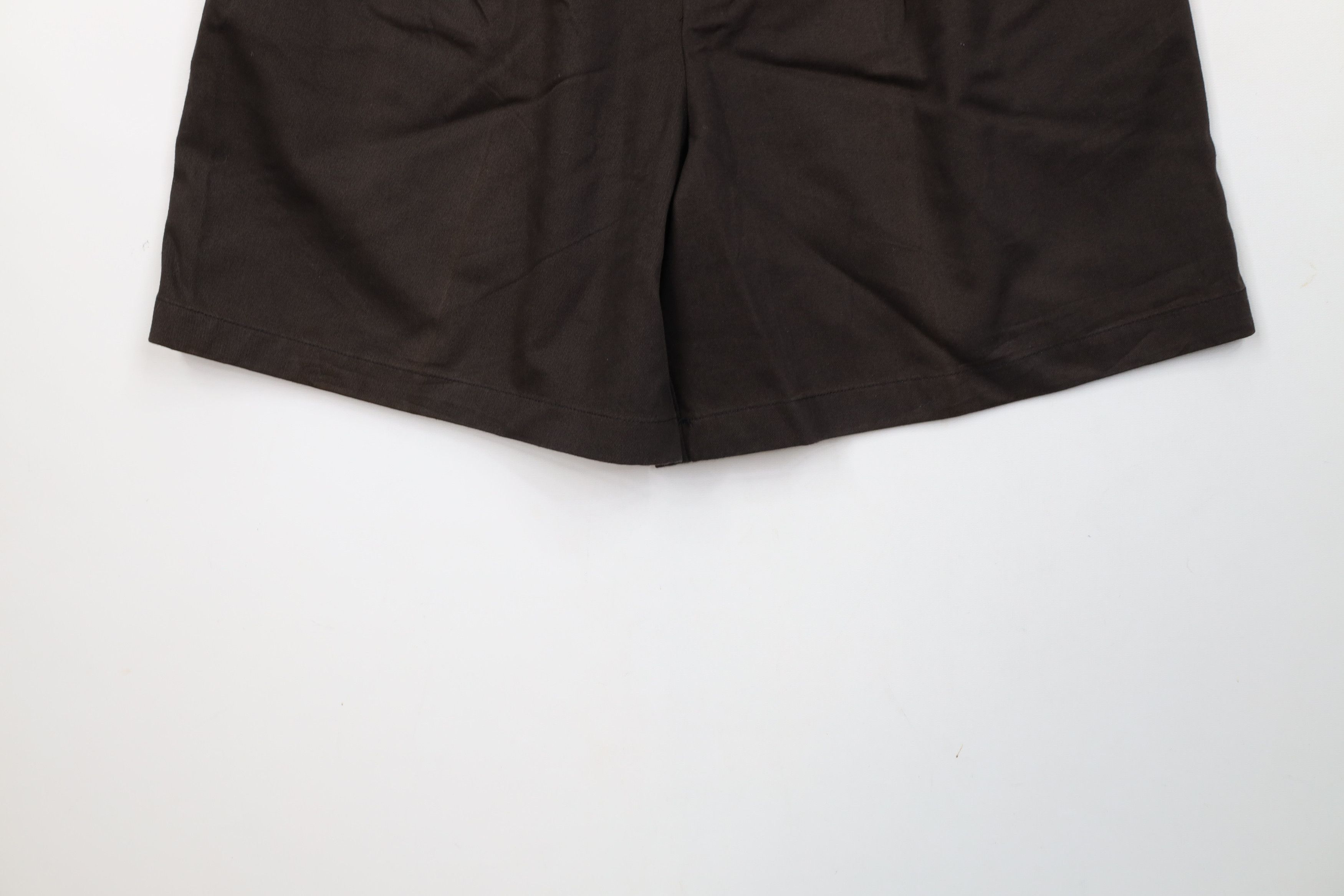 Ralph Lauren × Vintage Vintage 90s Polo Sport Ralph Lauren Pleated Shorts Brown Size 28" / US 6 / IT 42 - 4 Thumbnail