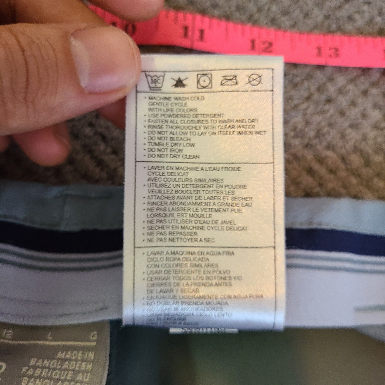 Nike ACG Nike ACG Blue Capris Women's 12 Hiking Pants 34"Waist Size 34" / US 12 / IT 48 - 8 Thumbnail