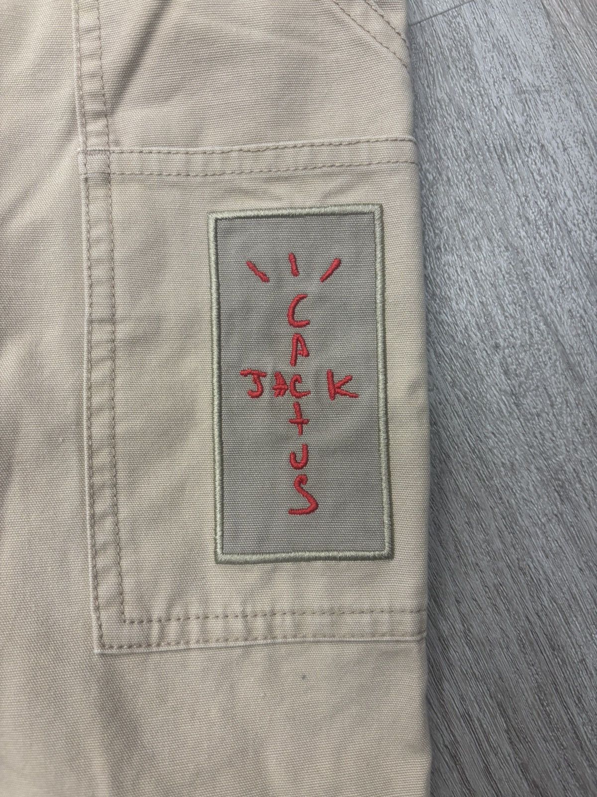 Jordan Brand × Travis Scott Travis Scott Cactus Jack x Jordan Canvas Pant Size XL New Size US 36 / EU 52 - 3 Thumbnail