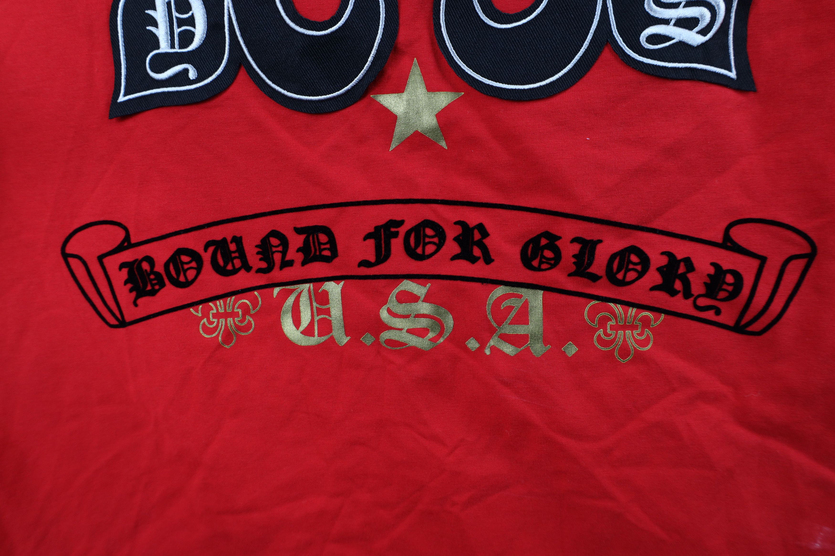 Vintage Deadstock Y2K Streetwear de Lis UFC MMA Fighting T-Shirt Red Size US S / EU 44-46 / 1 - 10 Thumbnail