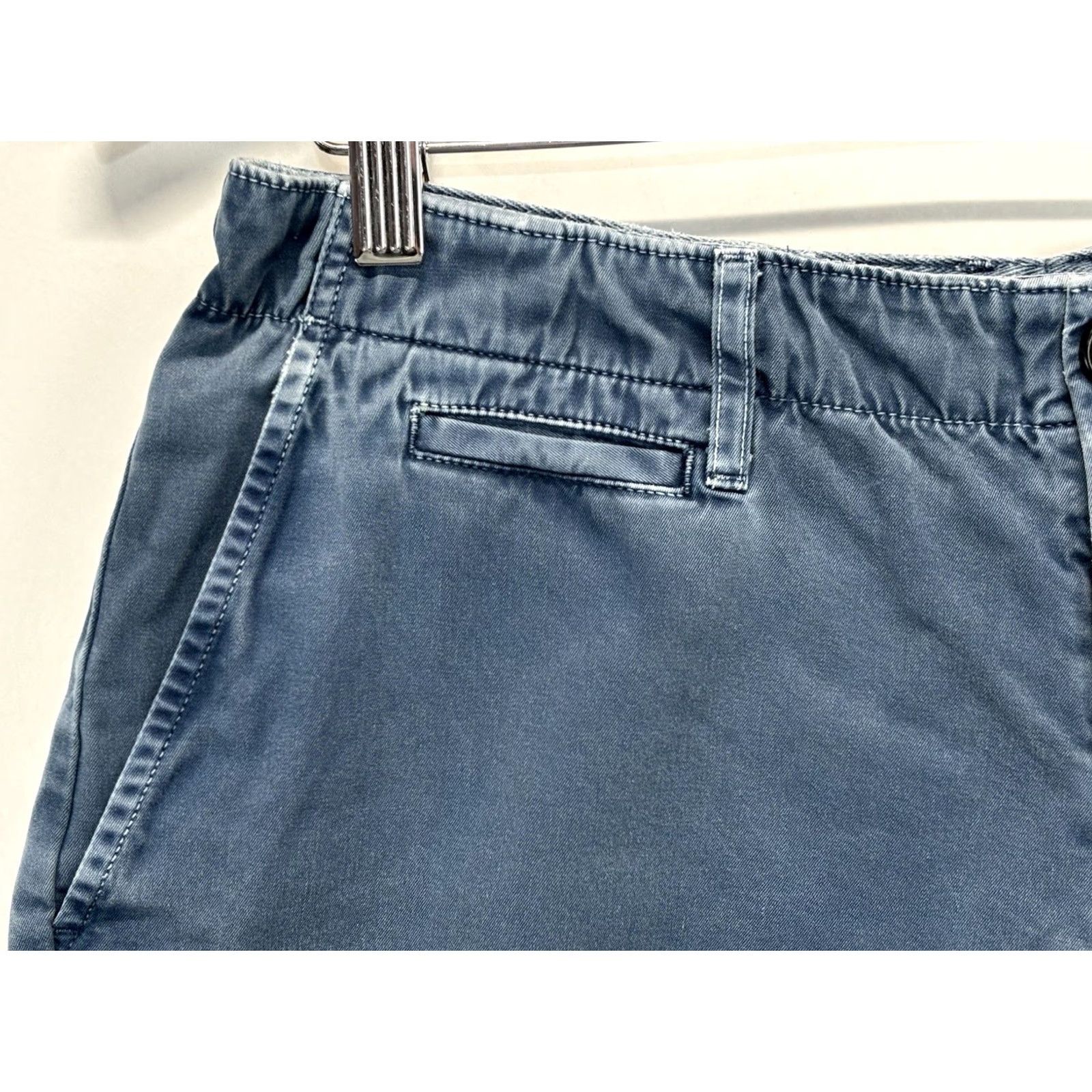 Billy Reid Billy Reid Chino Shorts Sz 34 (32x8) Men’s Blue Stone Wash Preppy Shirt? Size US 34 / EU 50 - 2 Thumbnail