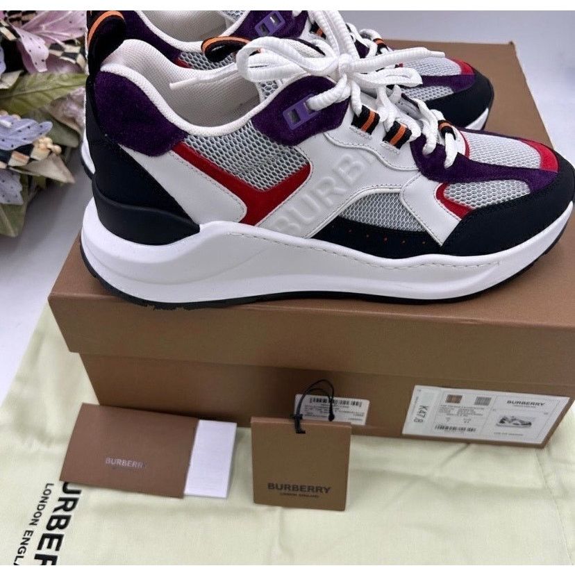 Burberry Men’s Burberry logo print trainer sneakers size 8 Size US 8 / EU 41 - 6 Thumbnail