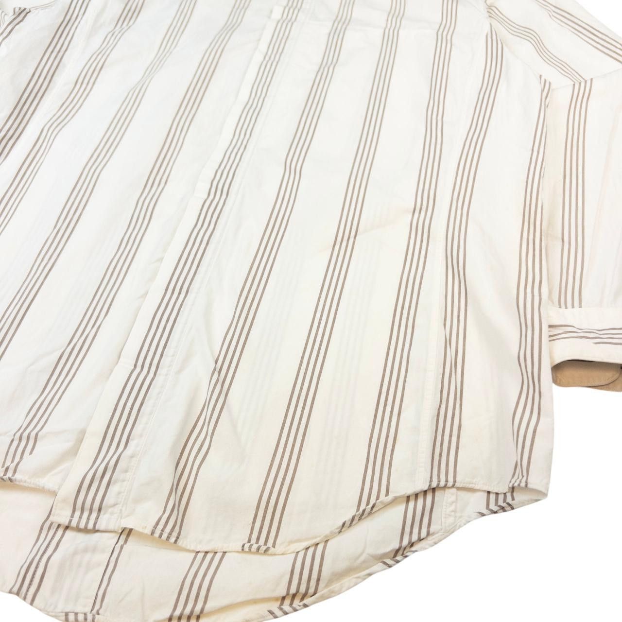 Issey Miyake Vintage Issey Miyake Striped Long Sleeve Button Shirt Size M Size US M / EU 48-50 / 2 - 7 Thumbnail