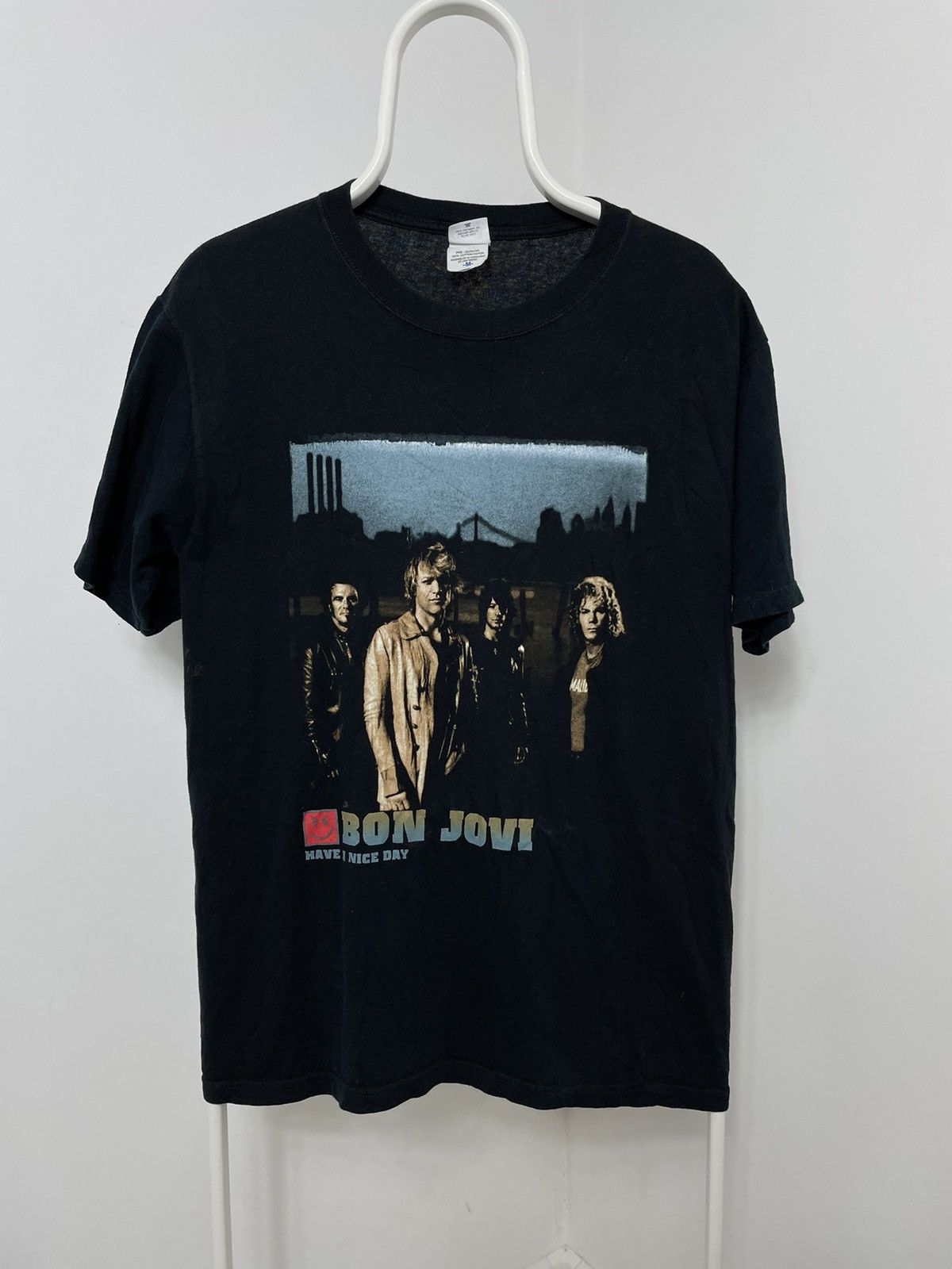 Band Tees × Bon Jovi × Vintage Vintage Bon Jovi 2005 Tour North America Size US M / EU 48-50 / 2 - 1 Thumbnail