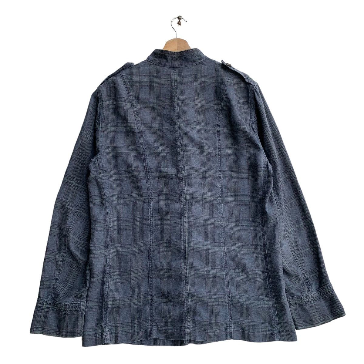 Designer × Etro × Vintage Linen Jacket Coat Size US M / EU 48-50 / 2 - 3 Thumbnail