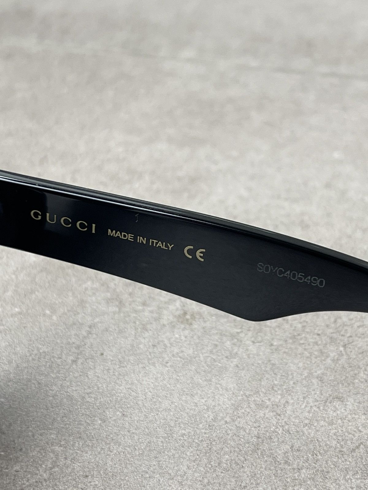 Gucci !DS! Gucci GG0997S Black Shield Sunglasses Size ONE SIZE - 11 Thumbnail